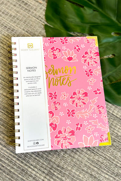 Sermon Notes Journal, Riviera Blossoms