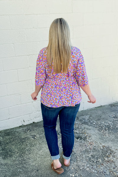 New Growth Floral Dreamer Top