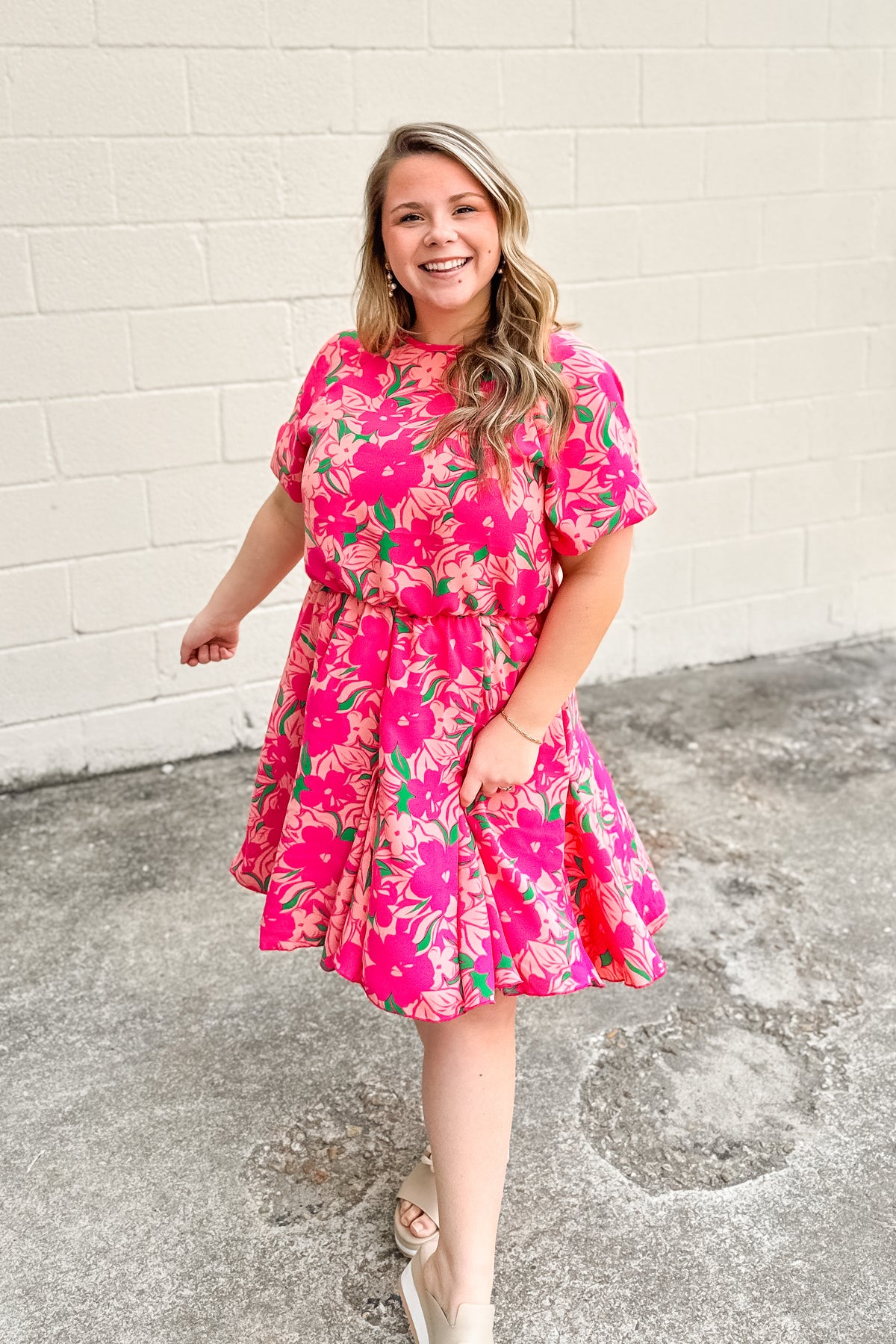 Floral Fever Swing Dress | Sew Southern Designs Floral Fever Swing Dress | Sew Southern Designs