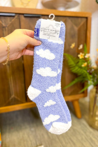 World's Softest Socks, Cloud Periwinkle