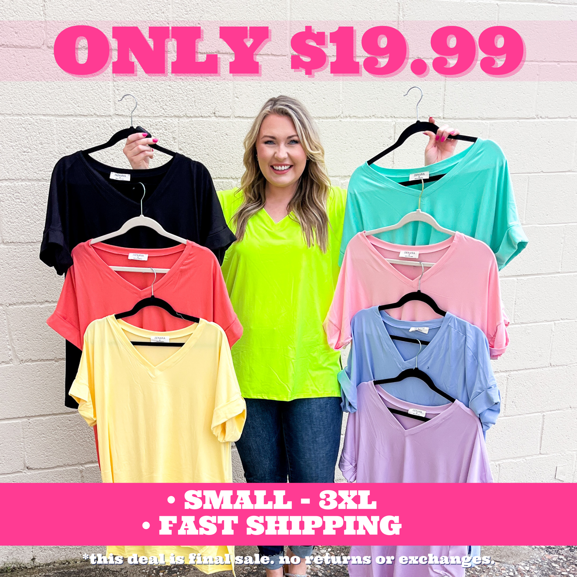 Russell V-neck Top
