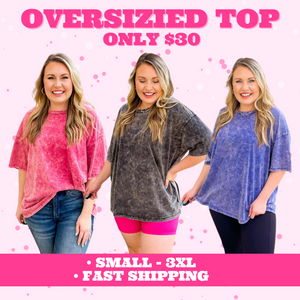 What You Are Oversized Zenana Top