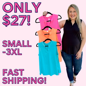 BEST SELLER: Solid Lizzy Tank Top