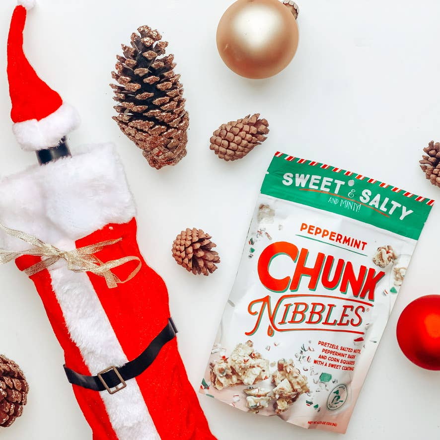 Holiday Peppermint Chunk Nibbles