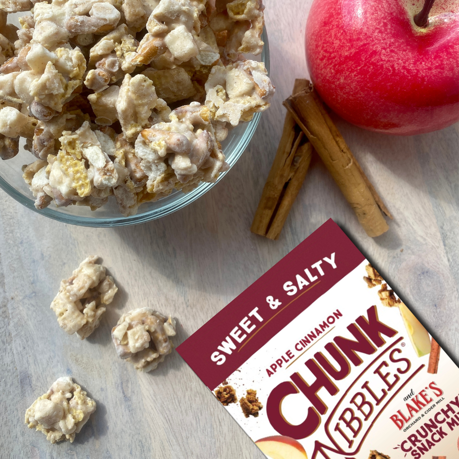 Apple Cinnamon Chunk Nibbles