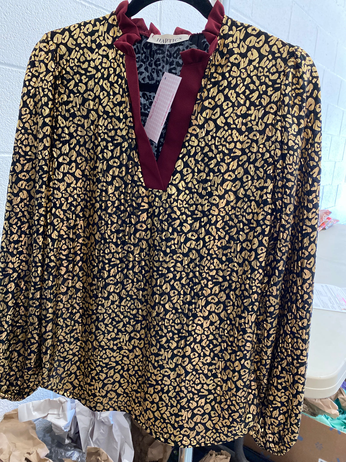 Dressed To Perfection Leopard Top