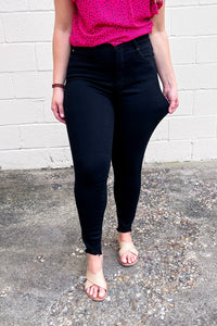 Judy Blue Christy Tummy Control High Rise Skinny Jeans, Black