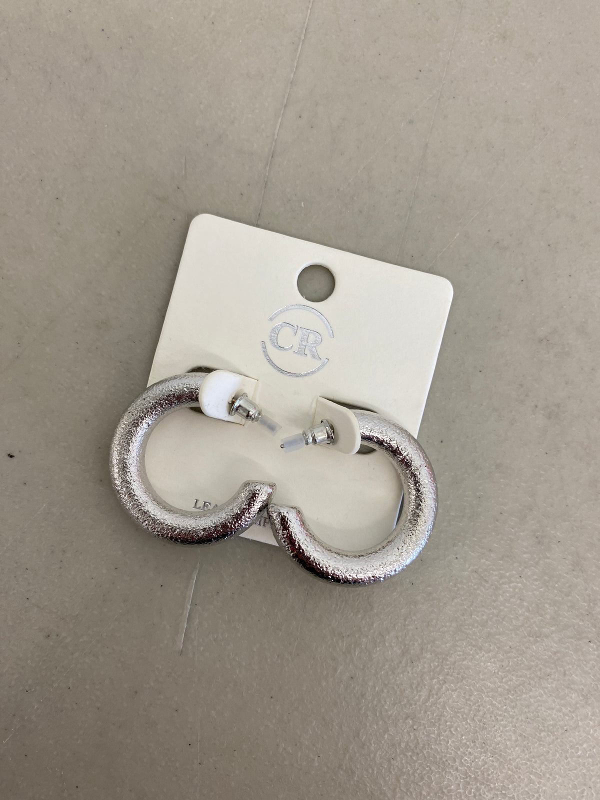 30mm Thick Hoops, Silver