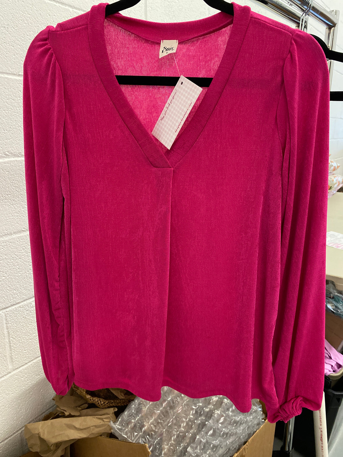 Everyday Elegance Top, Pink