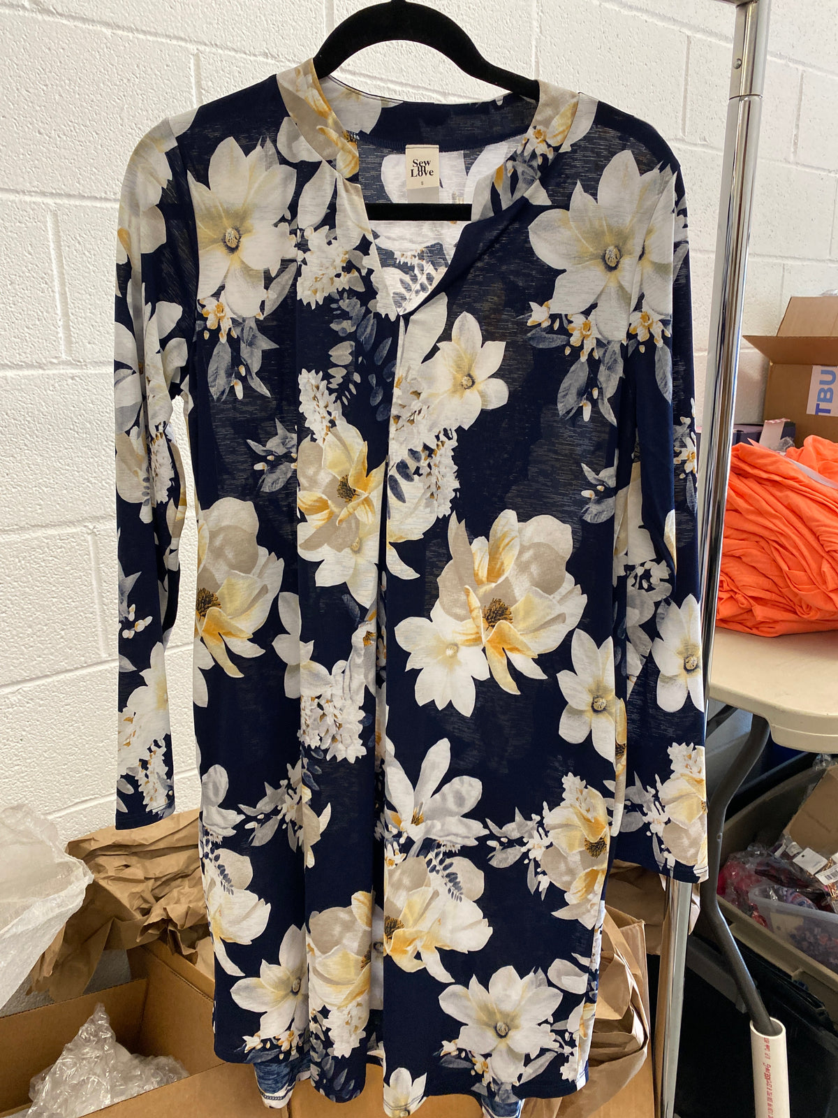 Midnight Magnolia Dress