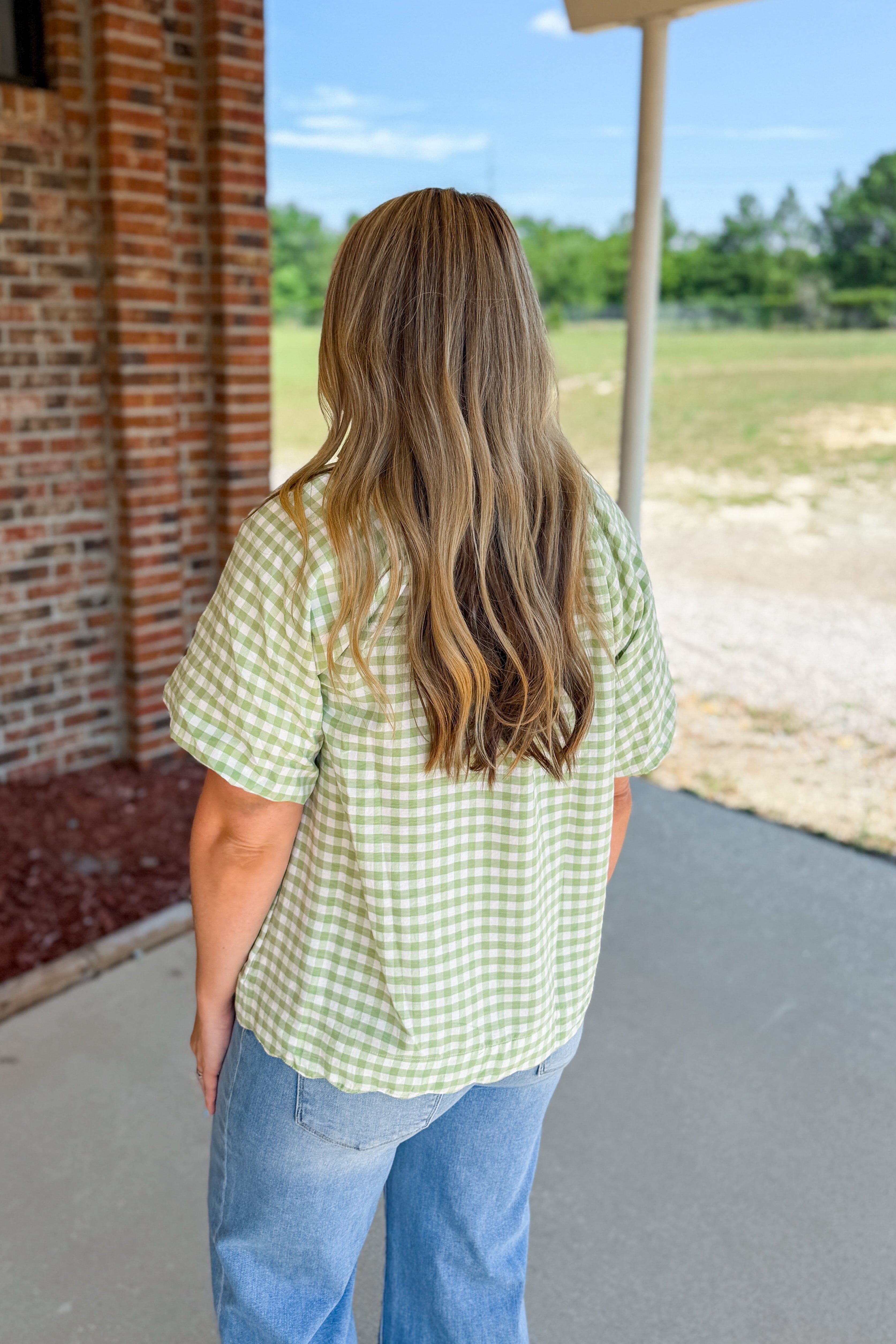 Clover Lane Gingham Top