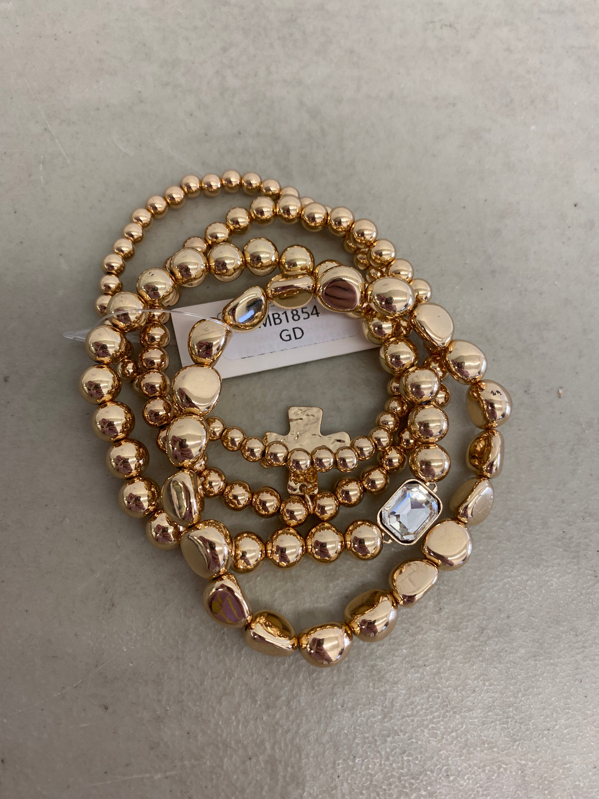 Gracefully Gold Bracelet Set