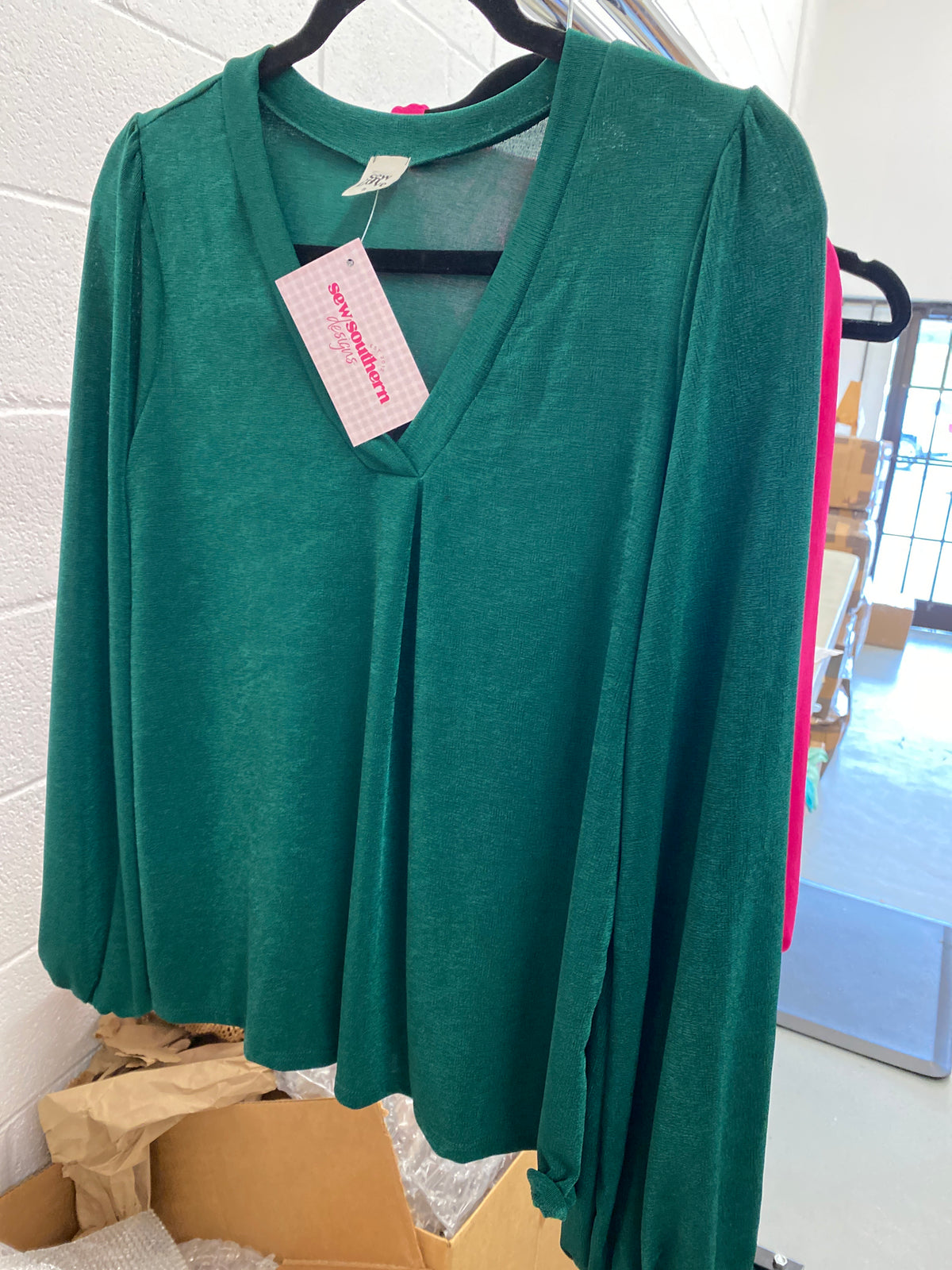 Everyday Elegance Top, Green