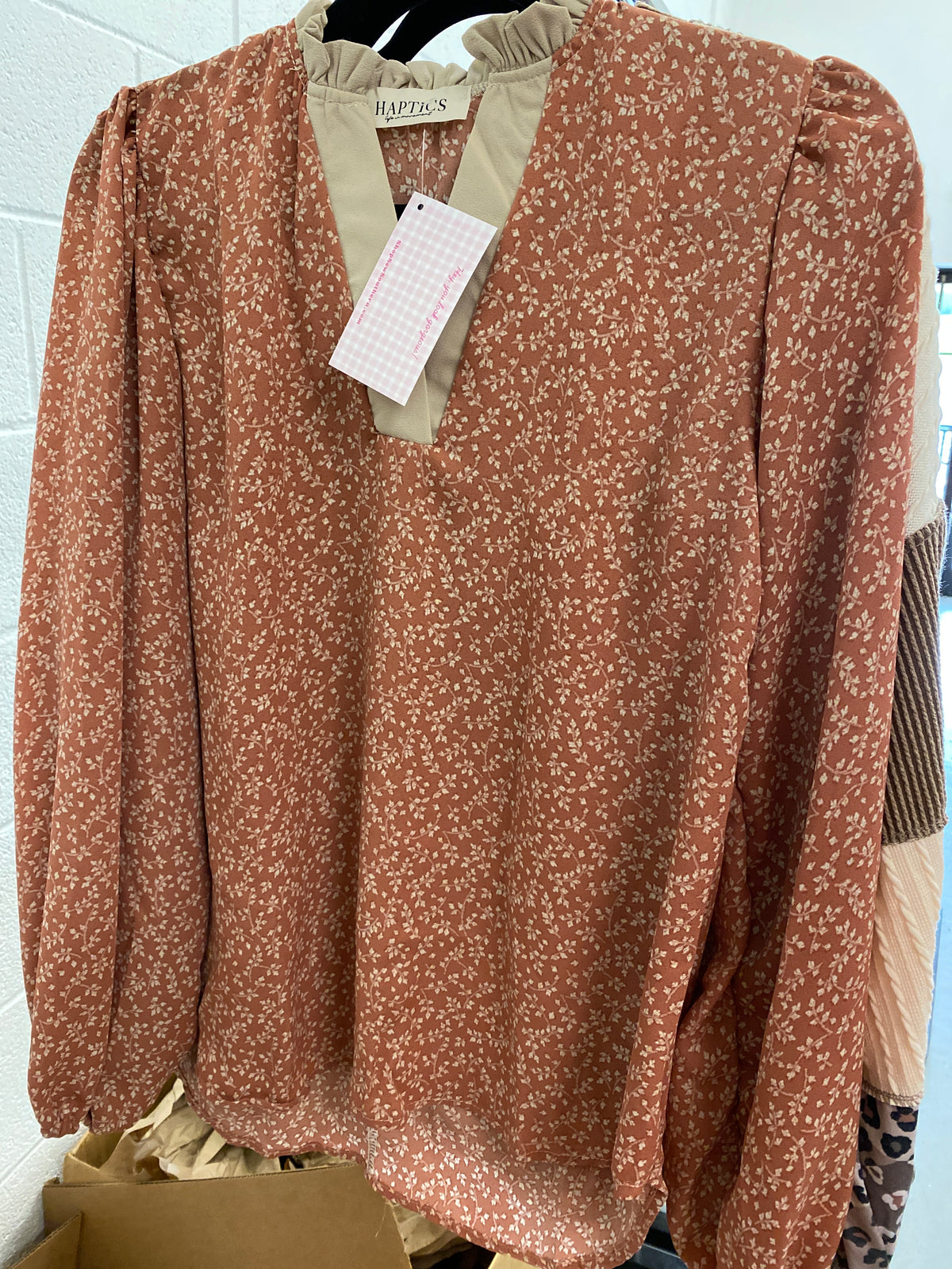 Falling for You Floral Blouse Top