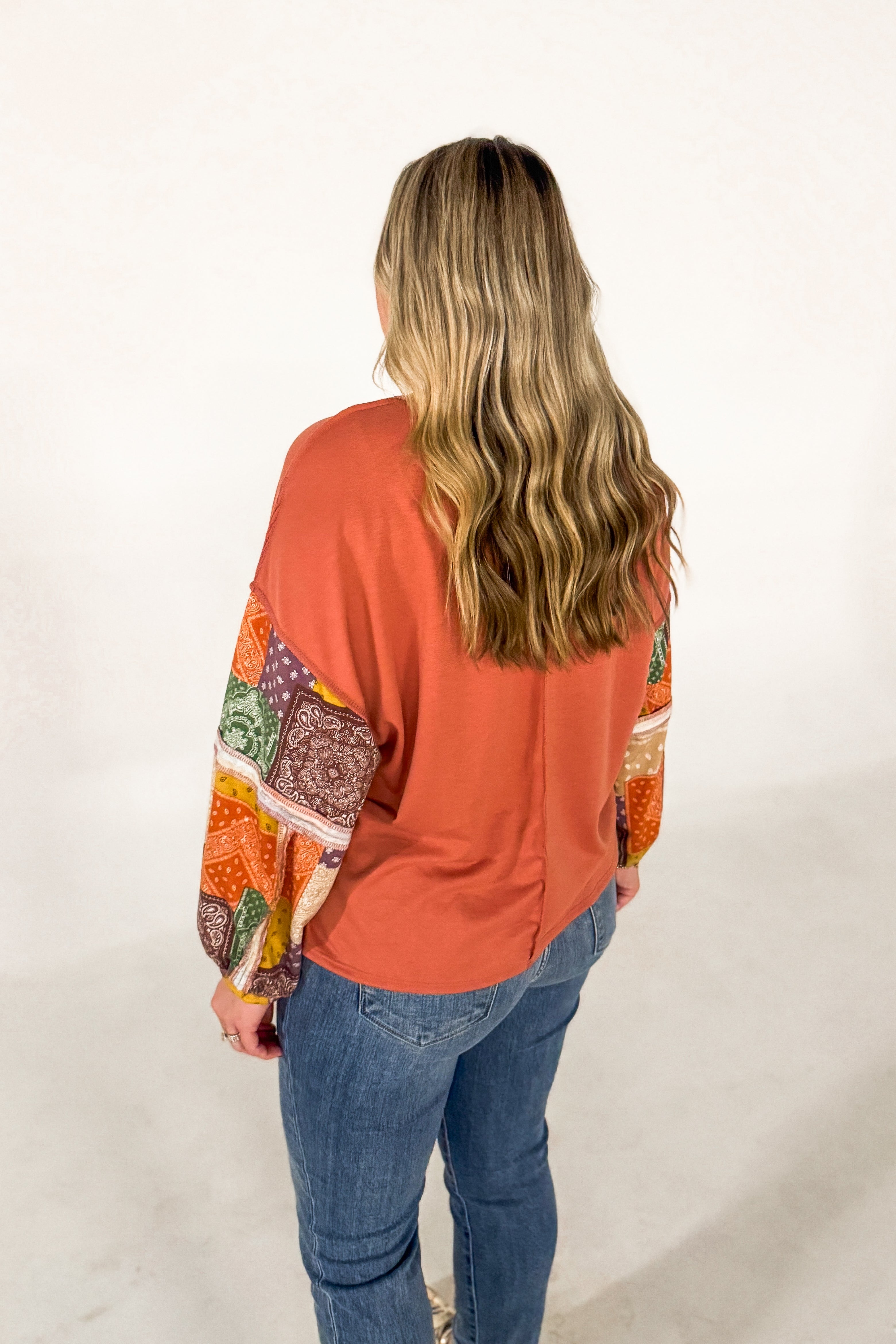 Autumn Harvest Patchwork Top