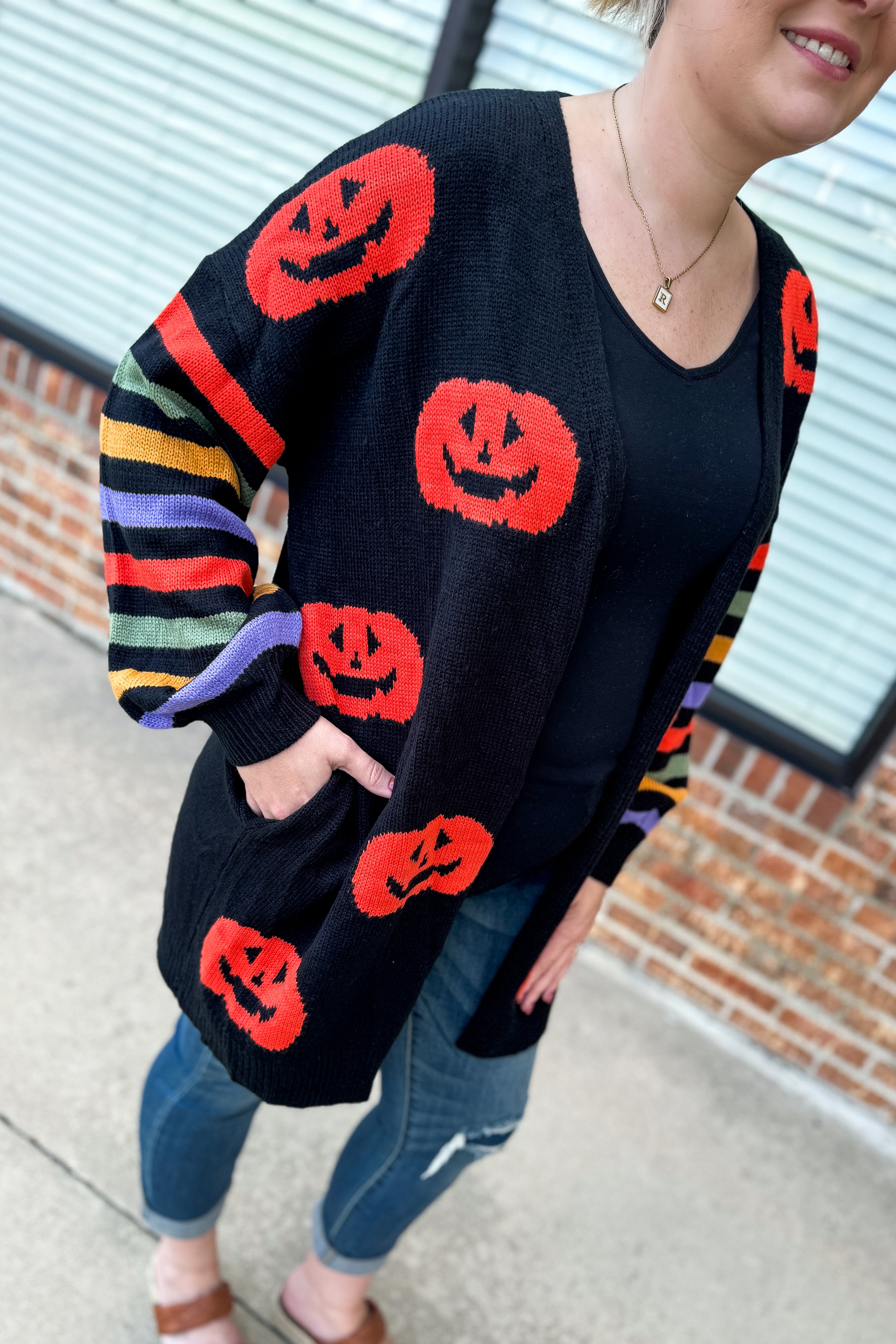 Talk Pumpkin To Me Cardigan