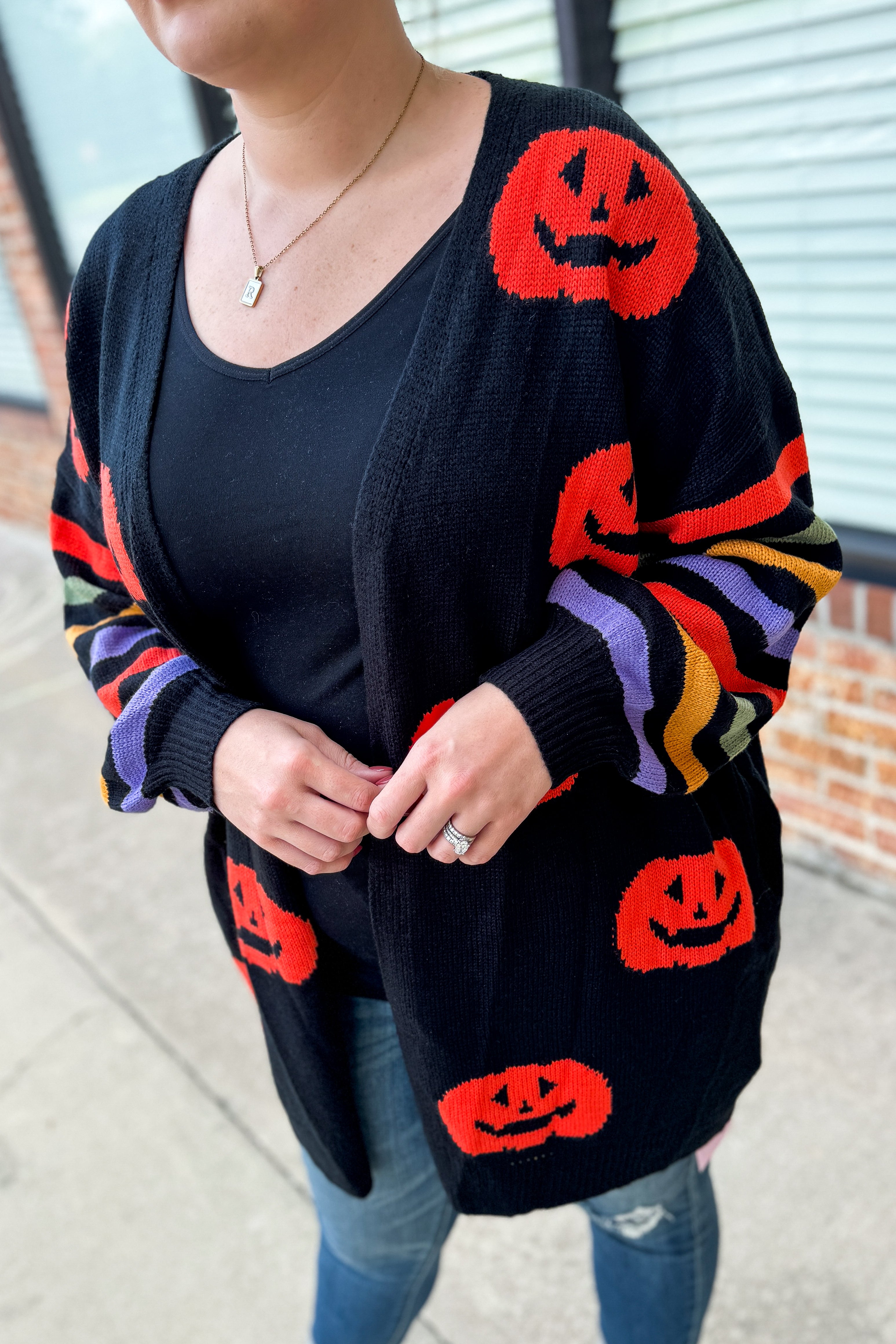 Talk Pumpkin To Me Cardigan