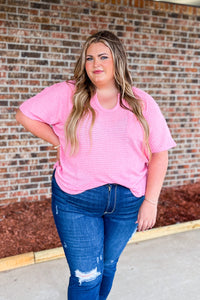 Time To Unwind Top, Pink