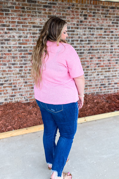 Time To Unwind Top, Pink