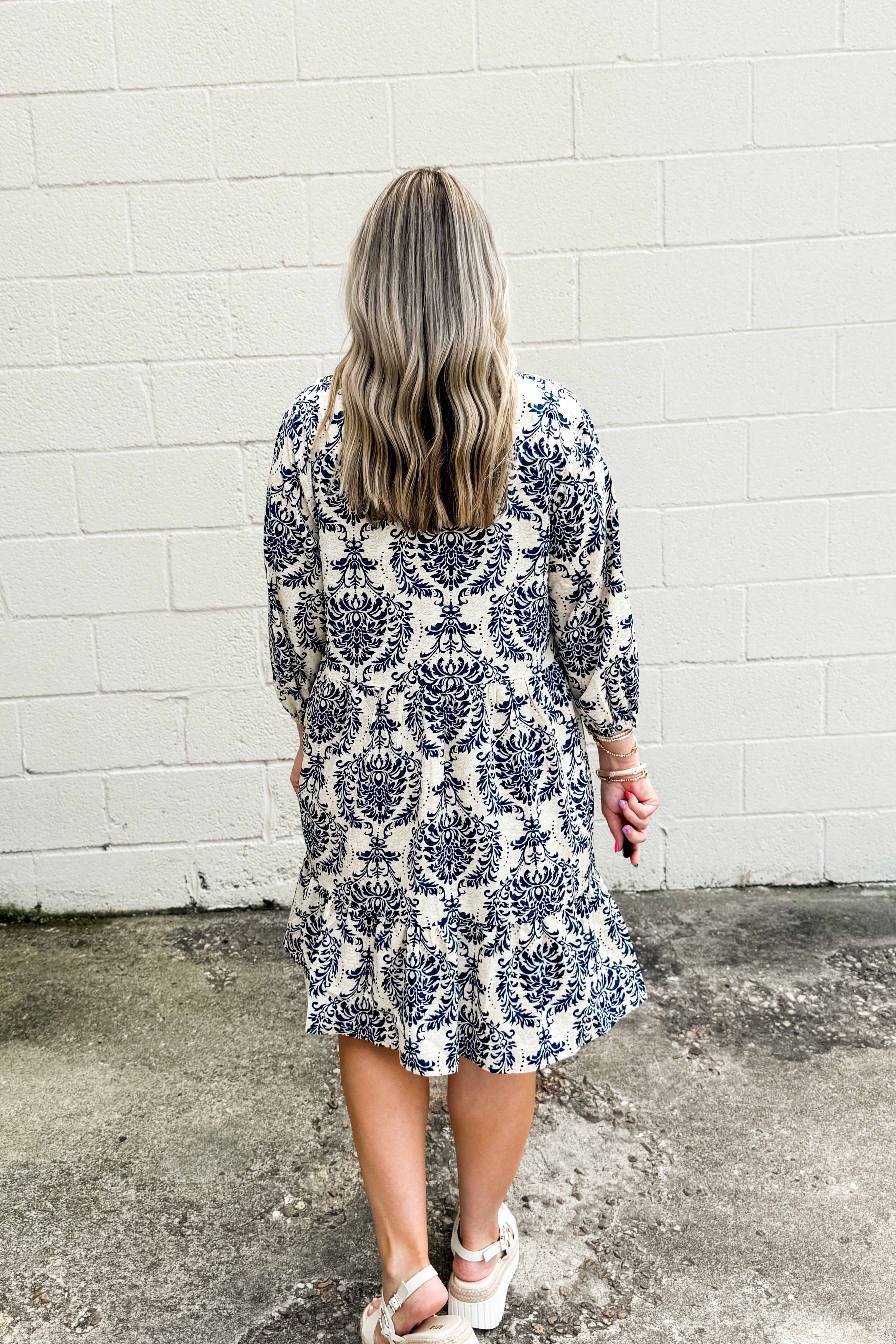 Driftwood Dreams Tiered Dress