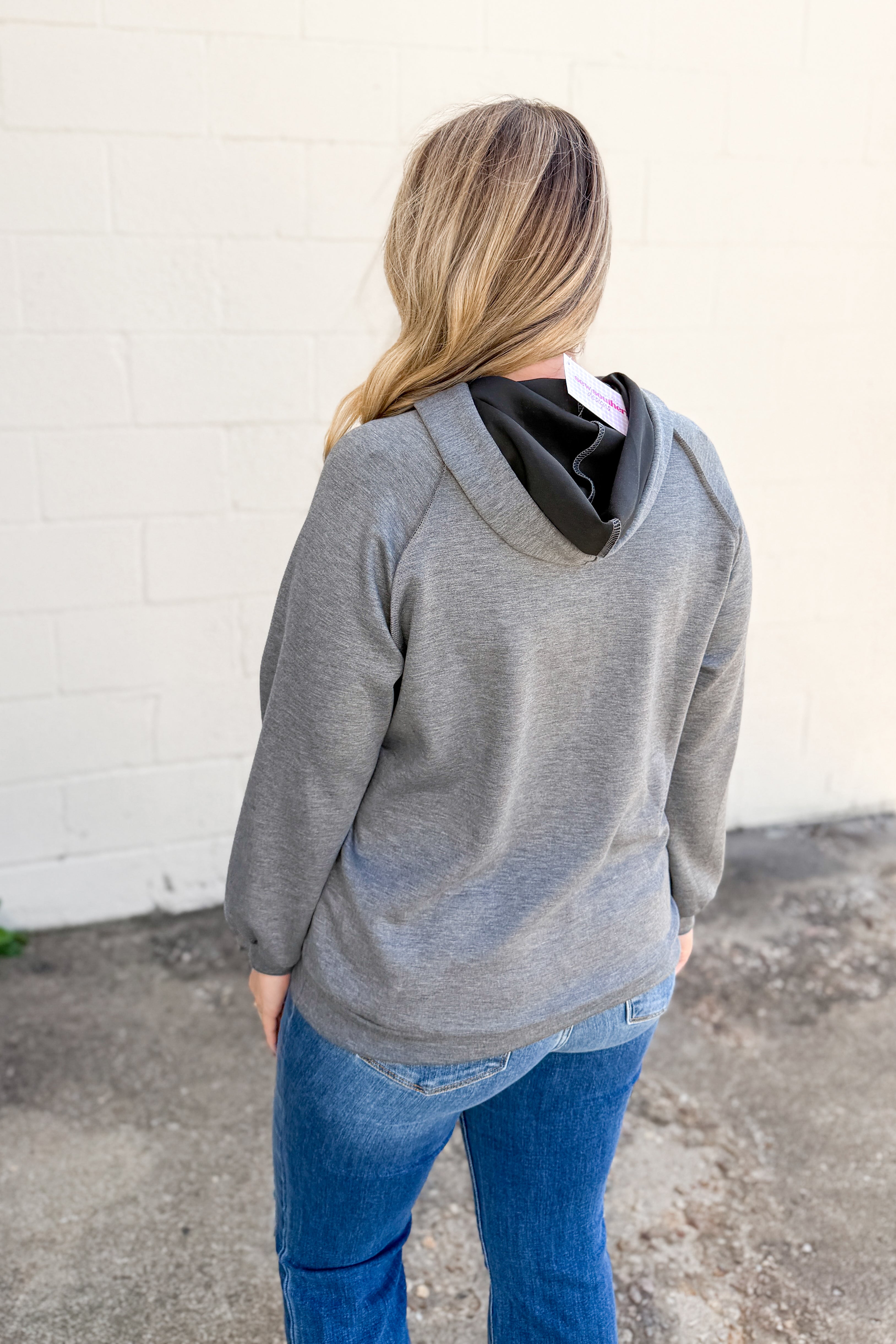 Laid-Back Luxe Hooded Pullover