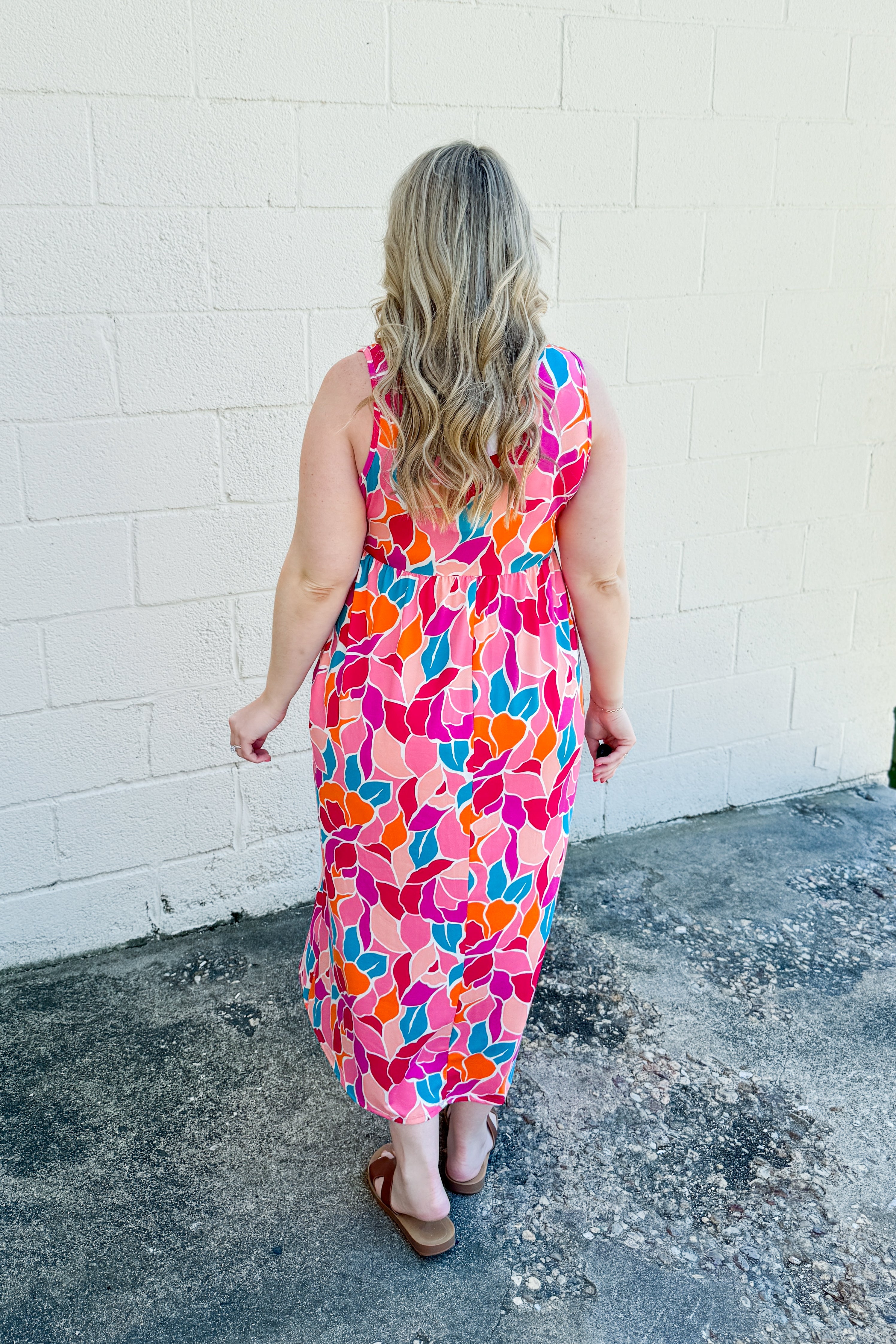 Can't Stop Her Babydoll Maxi Dress