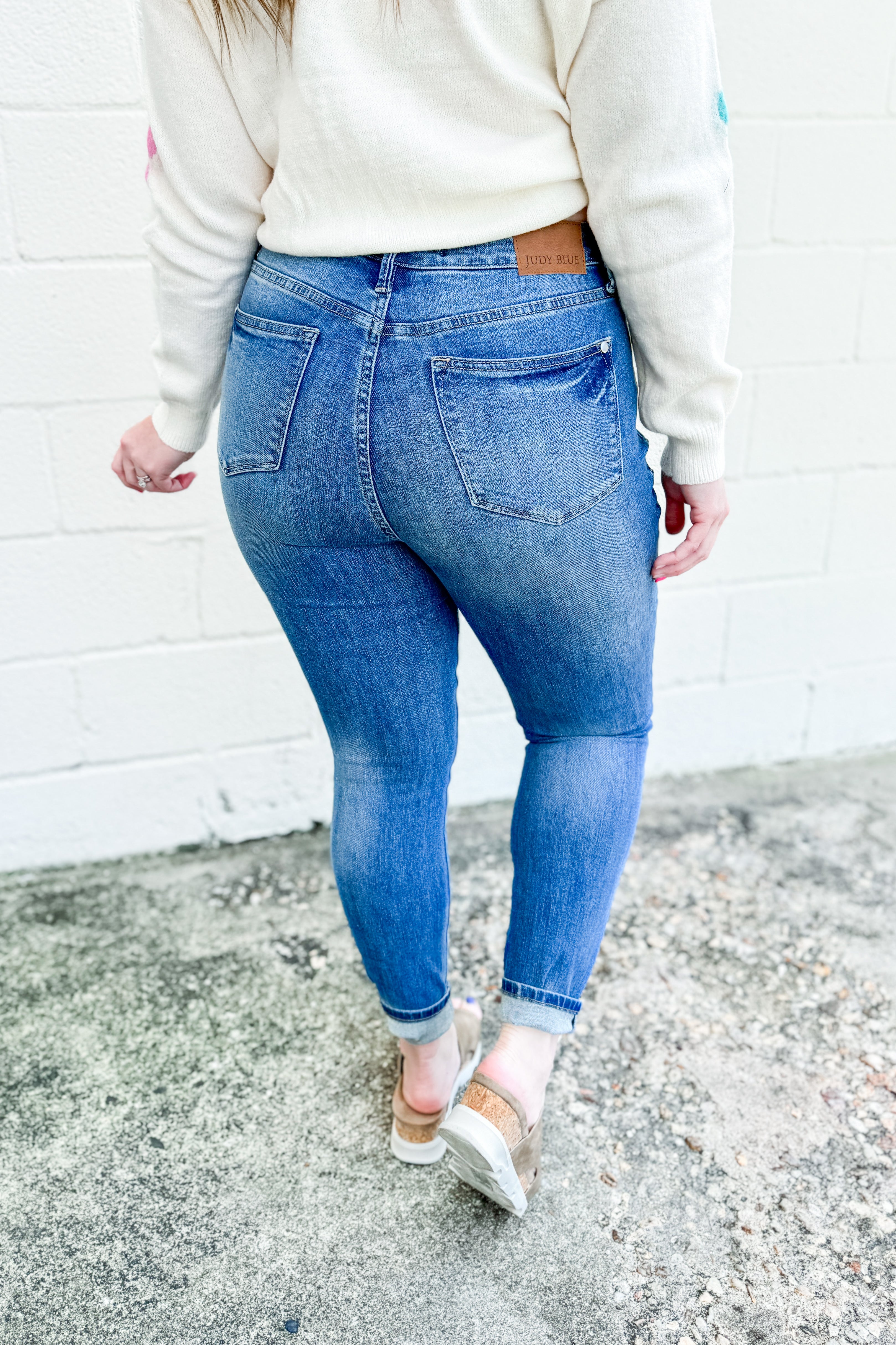 RESTOCK | Judy Blue Emma High Rise Tummy Control Skinny Jean