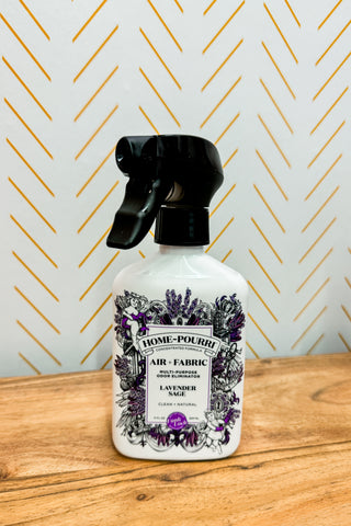Home~Pourri Air + Fabric Lavender Sage Odor Eliminator 11oz