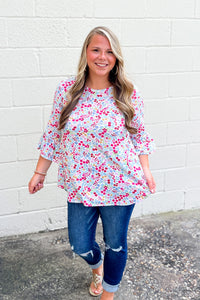 A New Light Floral Top
