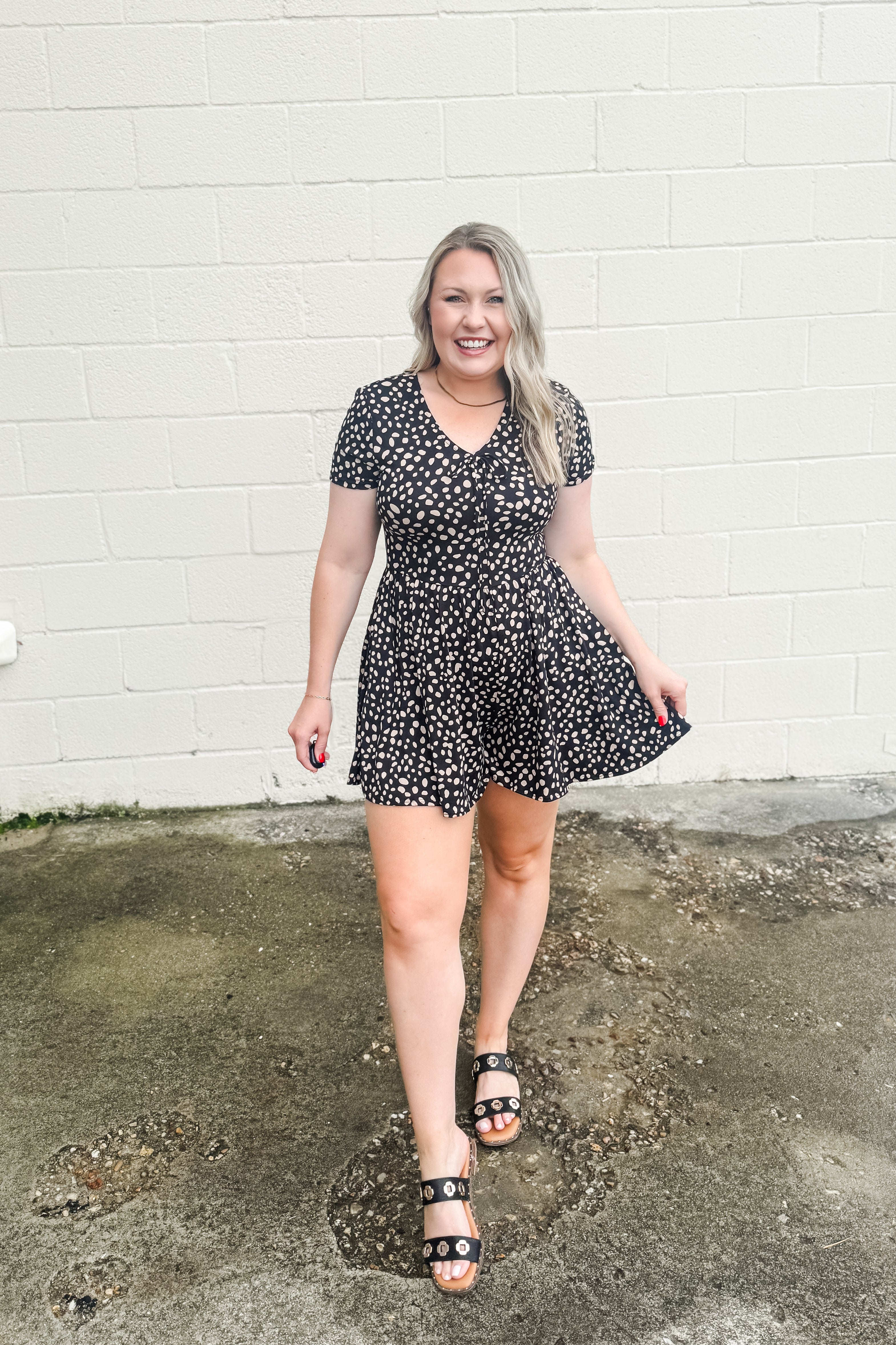 Spice & Spots Romper