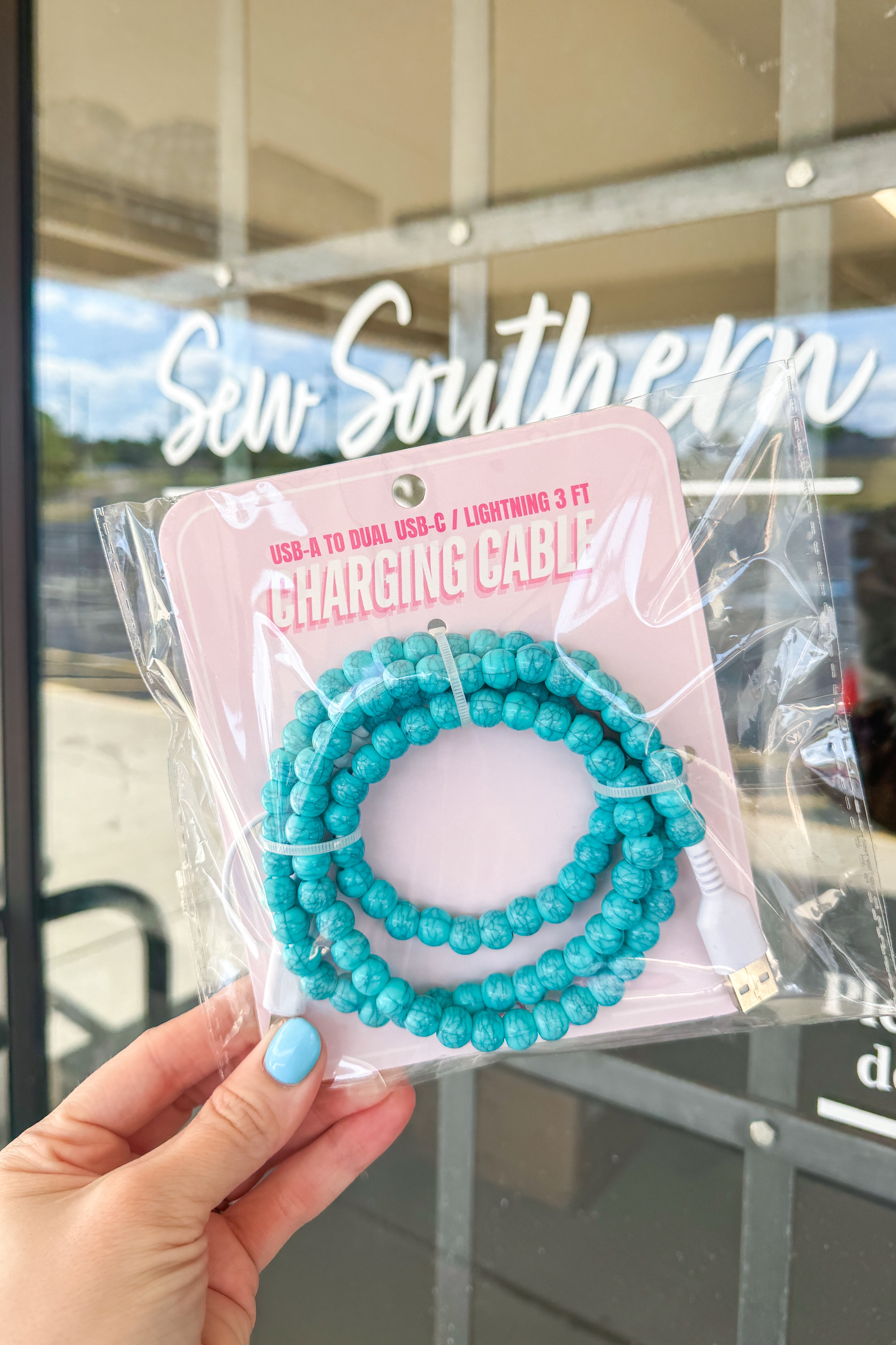Beaded Charging Cables
