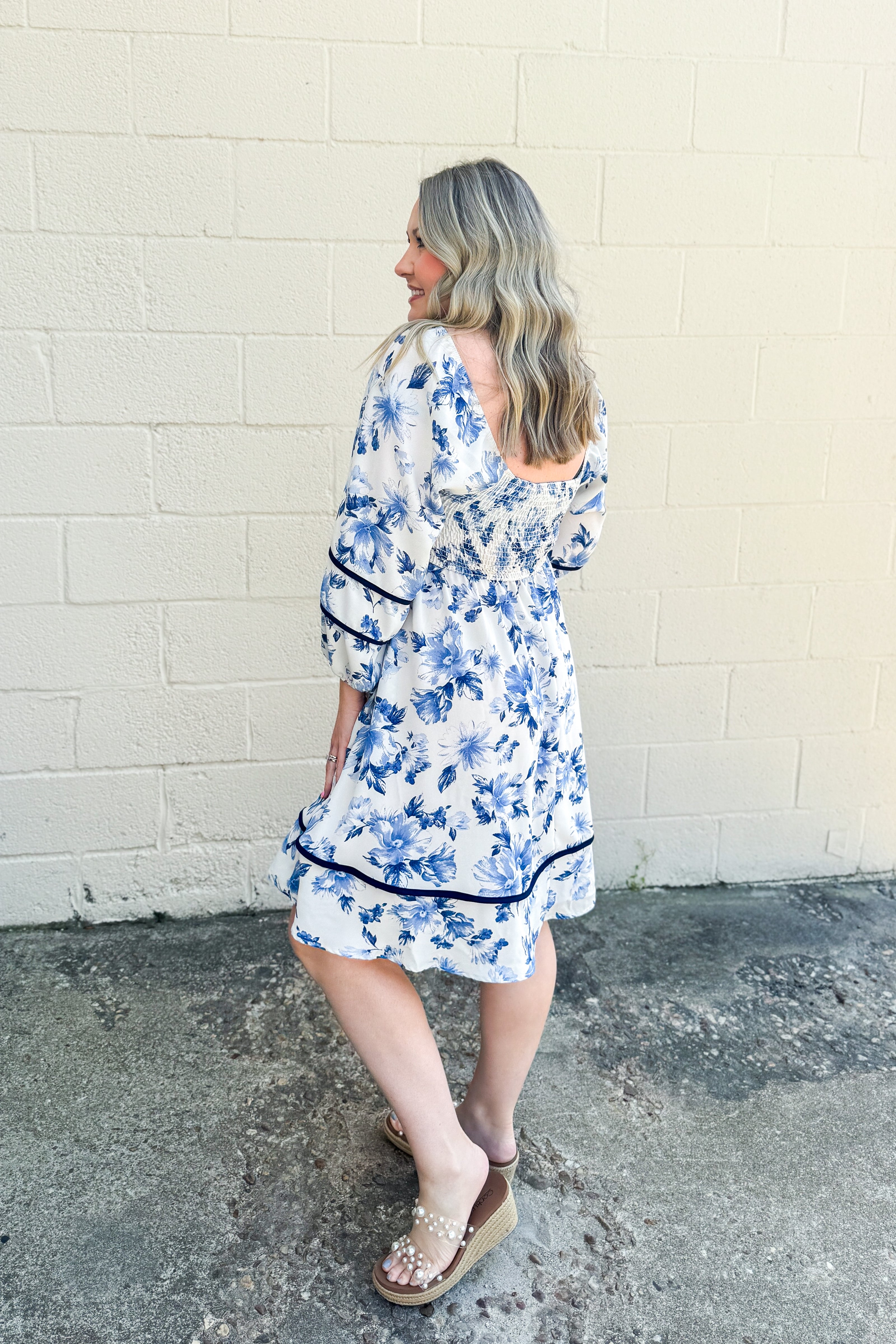 Lovely Soiree Smocked Dress
