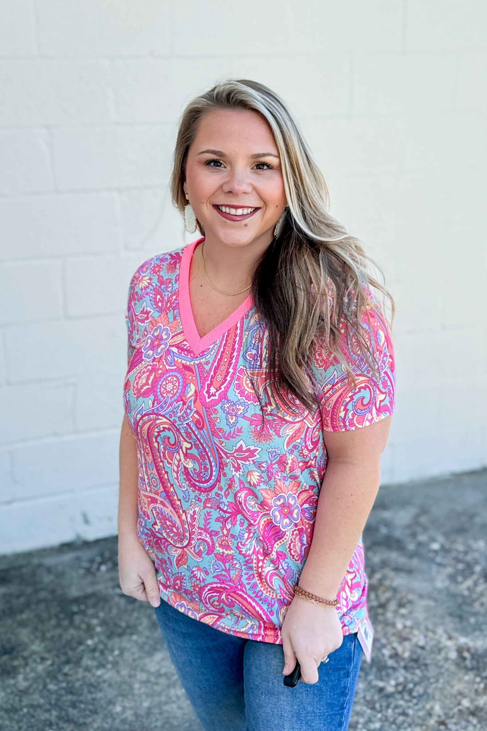 Bold Future Paisley Top