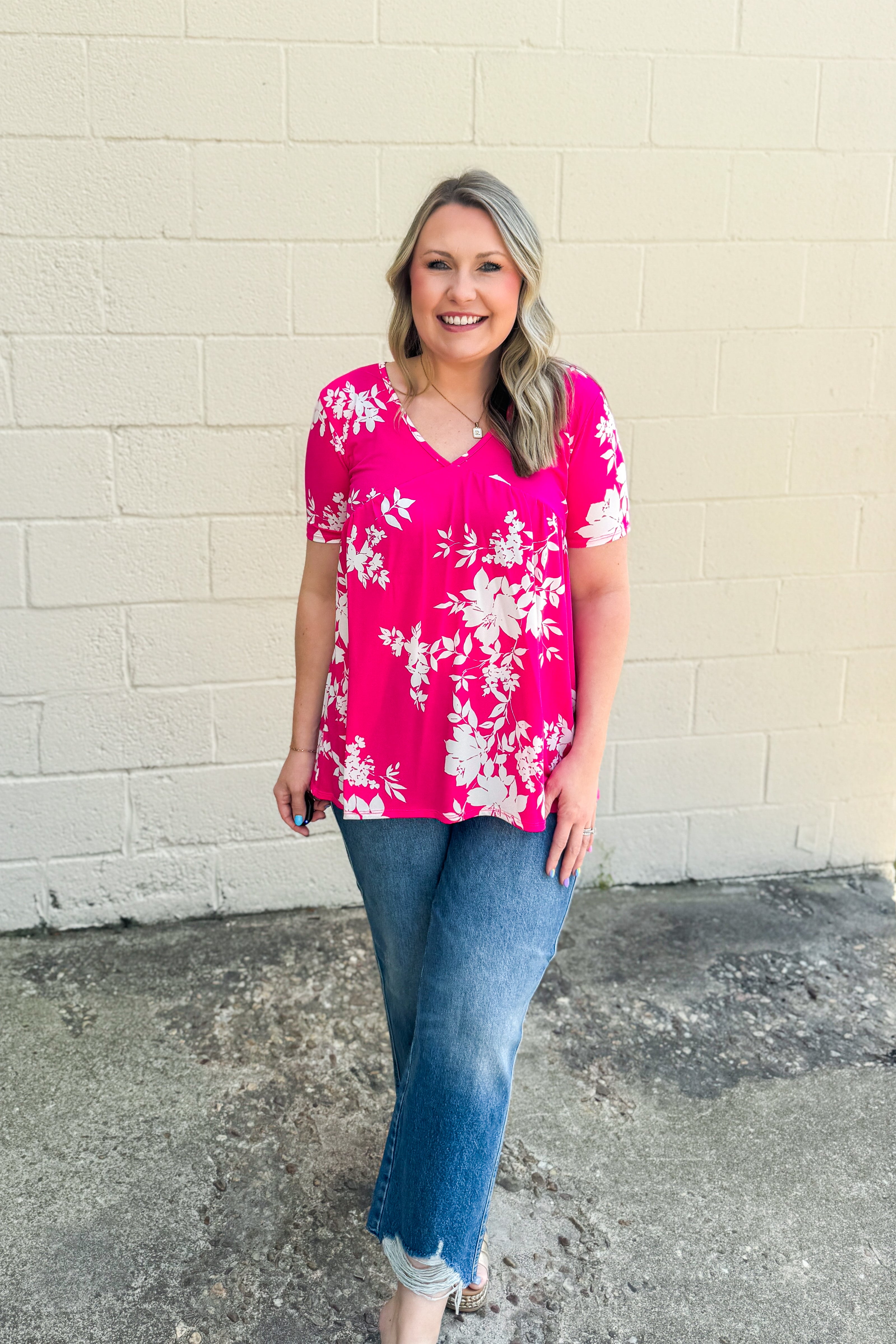 Floral Flair Top