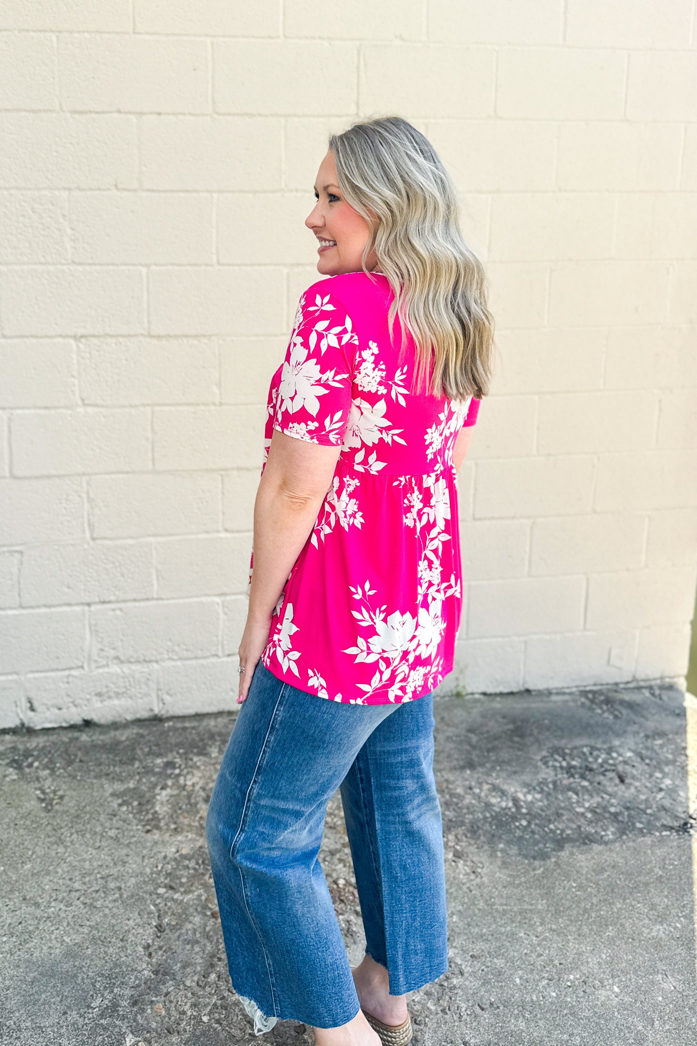 Floral Flair Top