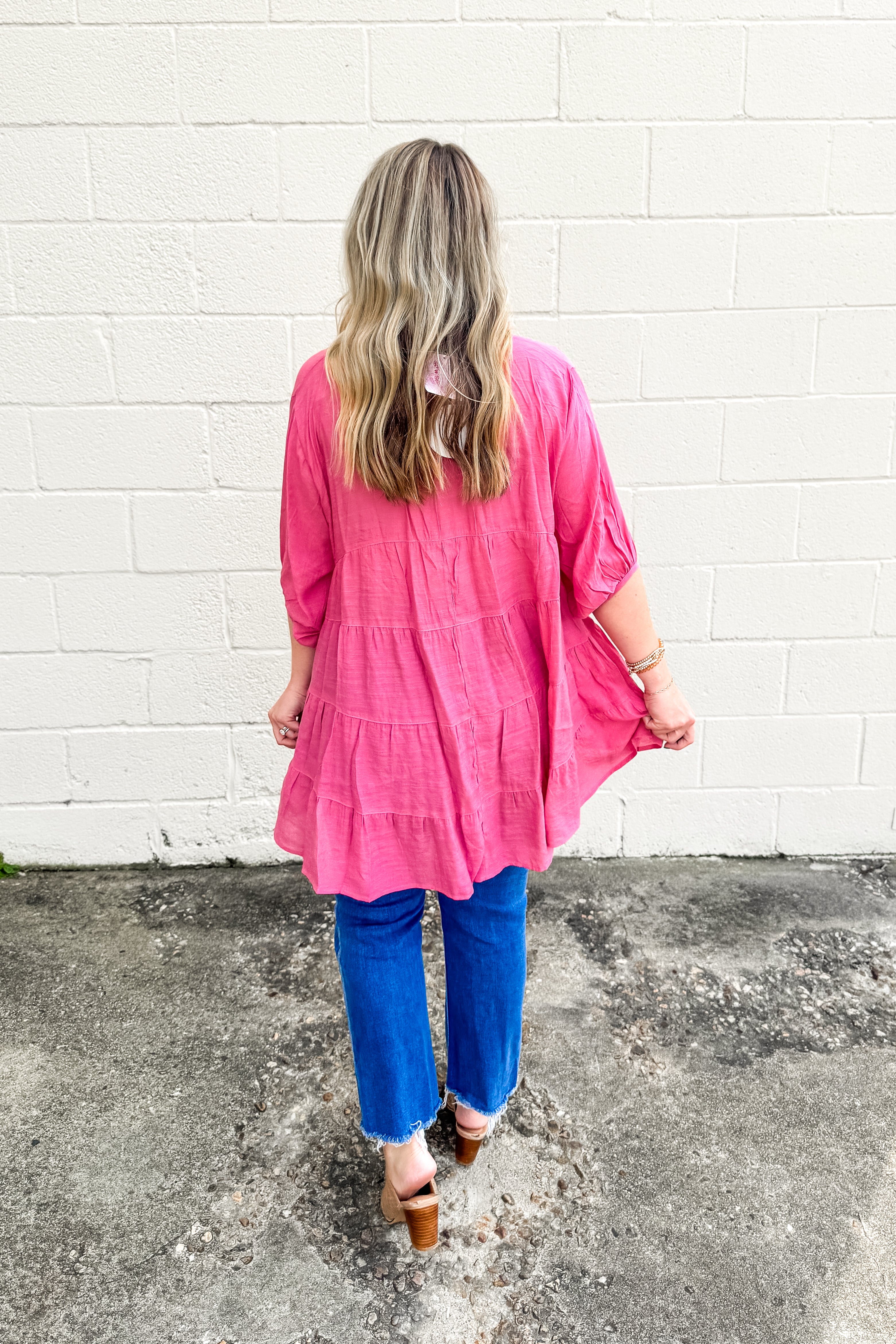 Berry Sweet Button Down Tunic