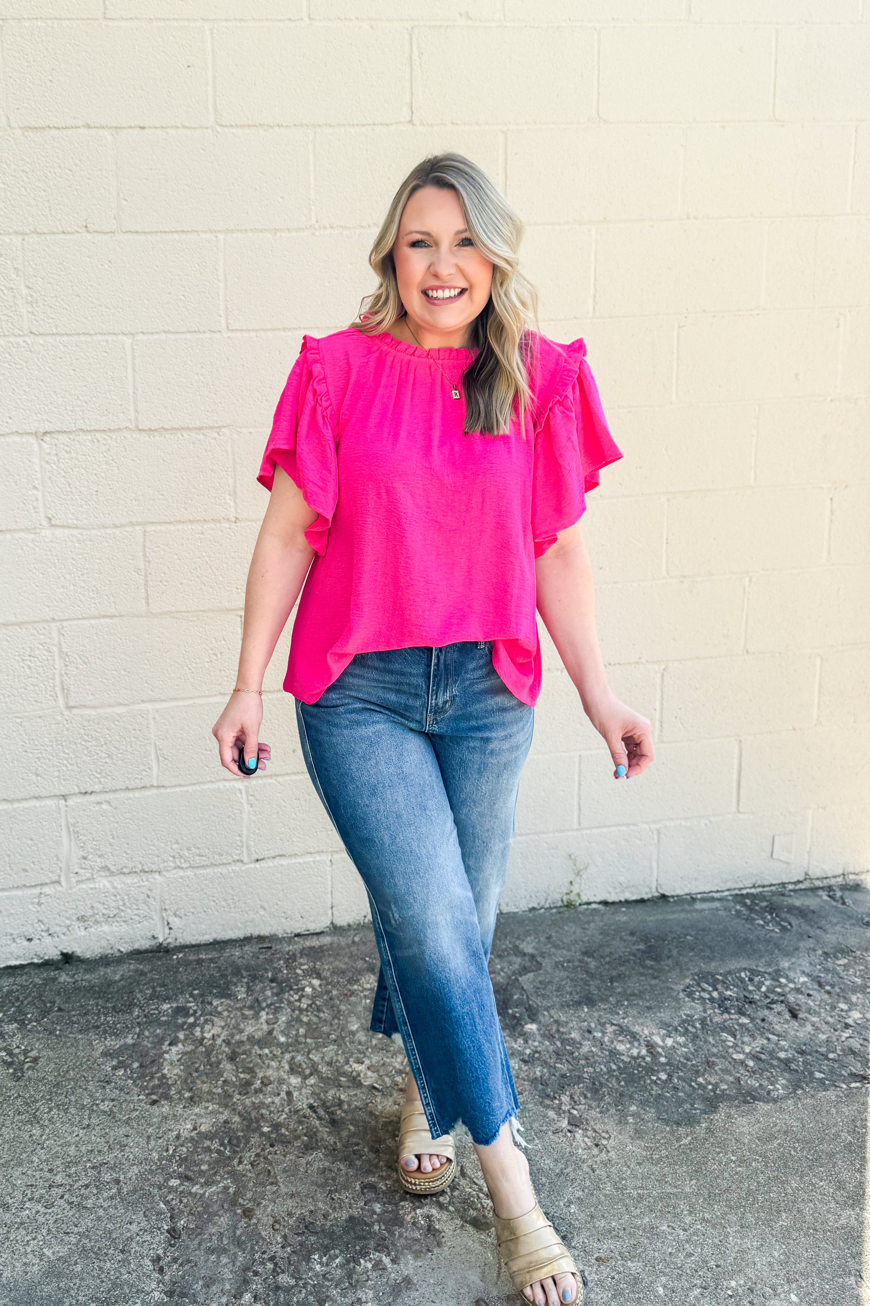 Love and Let Live Top, Pink