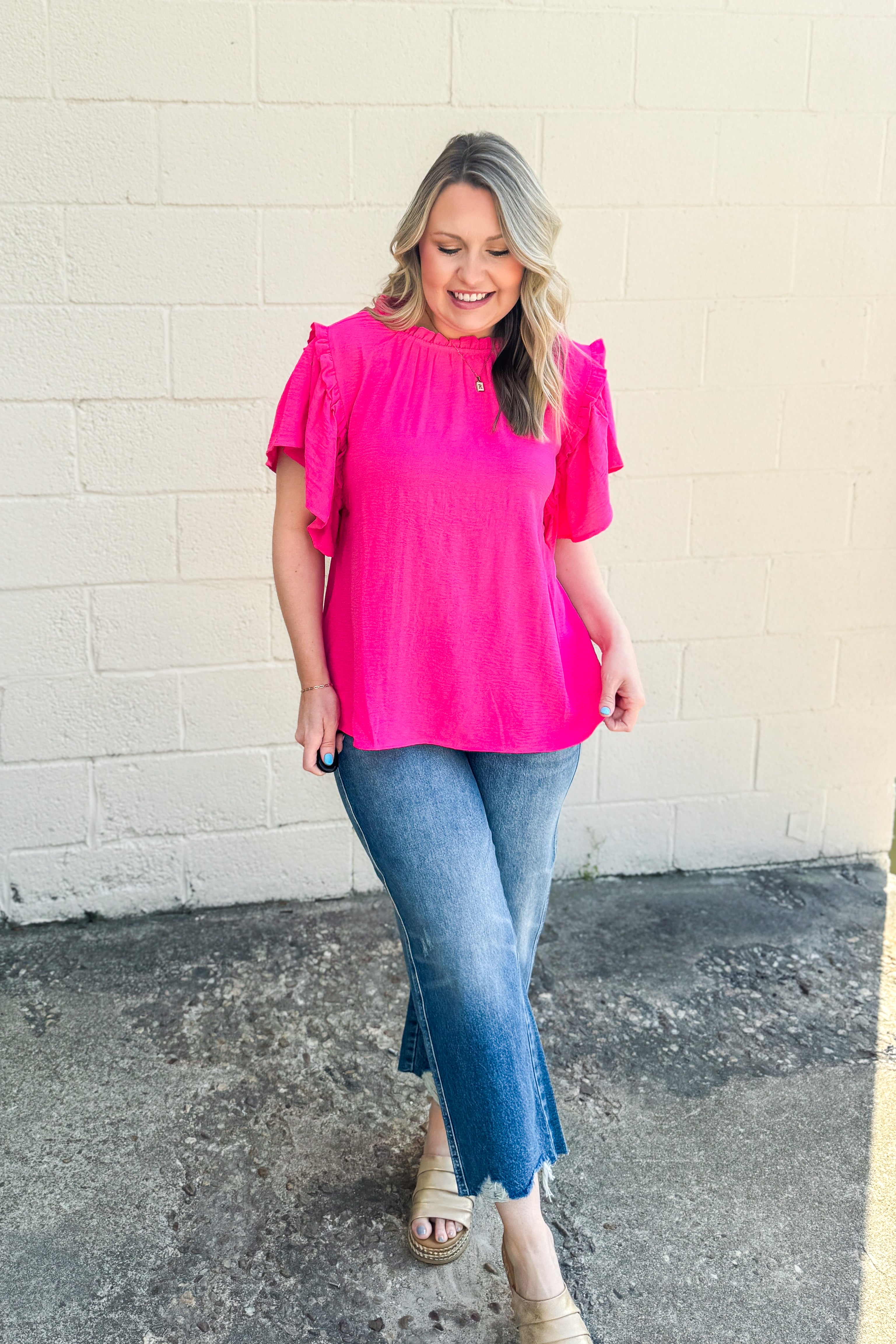 Love and Let Live Top, Pink