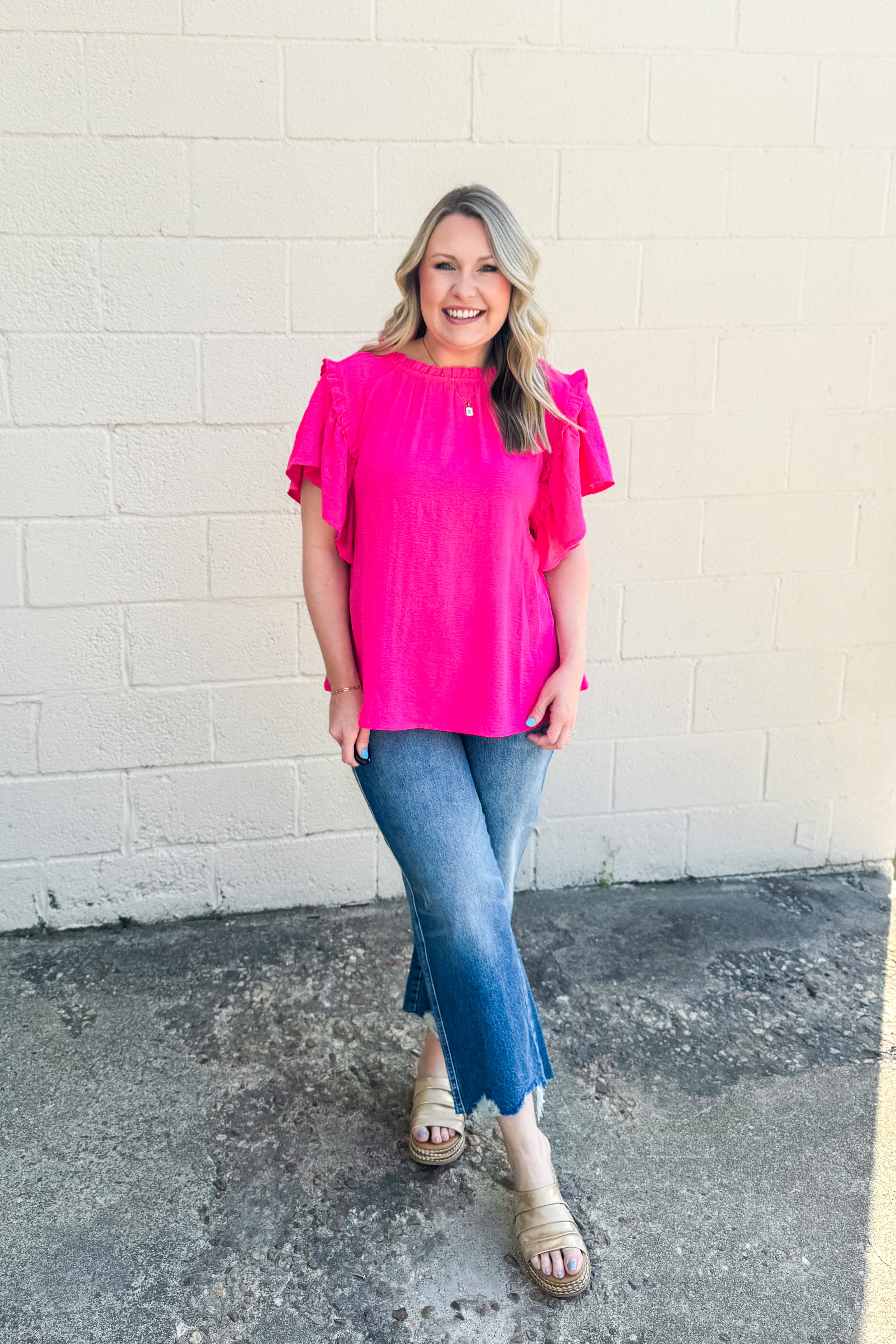 Love and Let Live Top, Pink