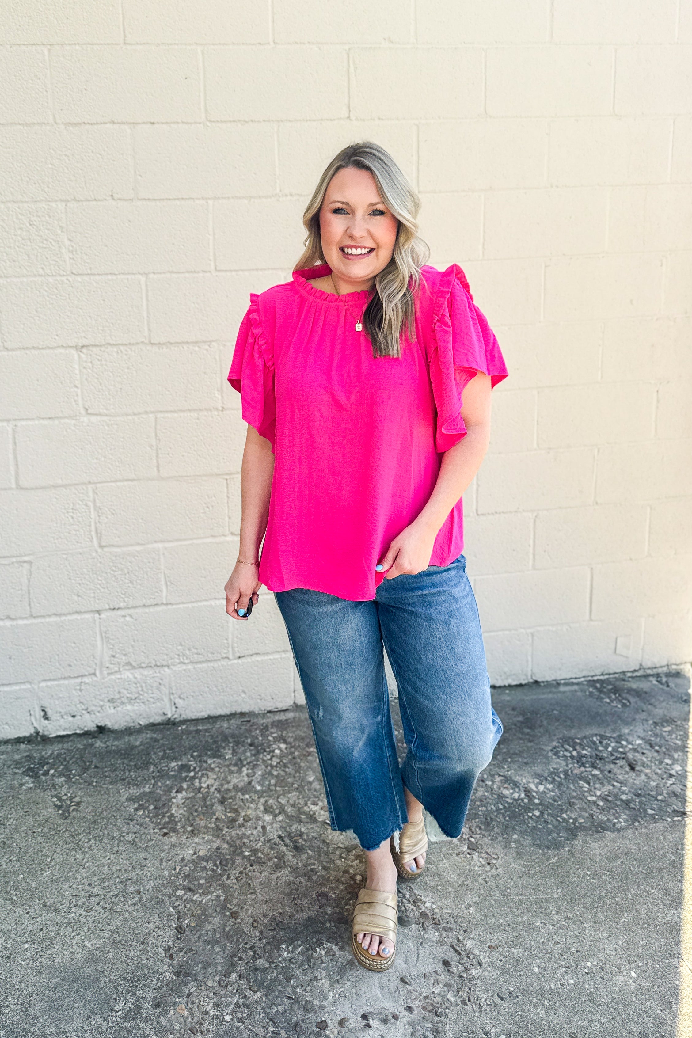 Love and Let Live Top, Pink