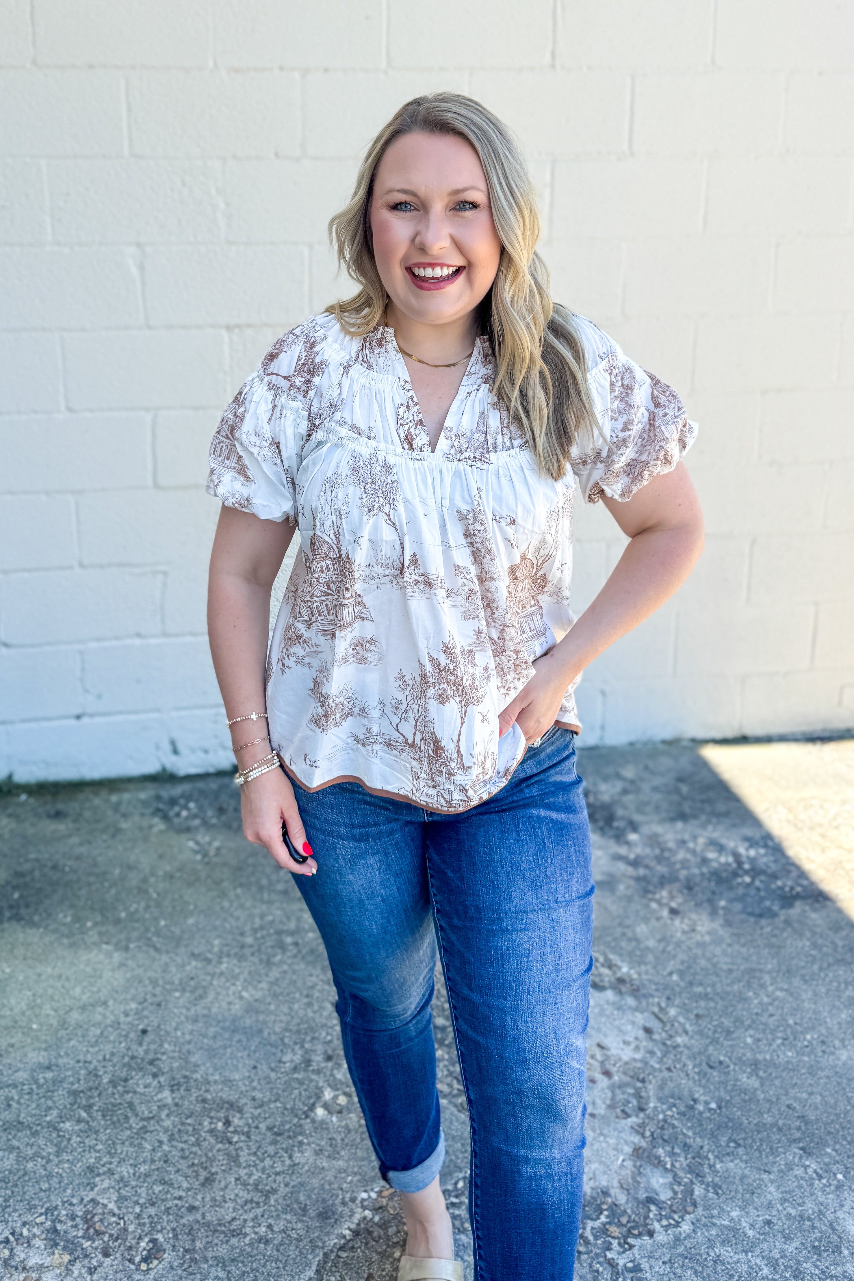 Ivy Lane Grandmillennial Top