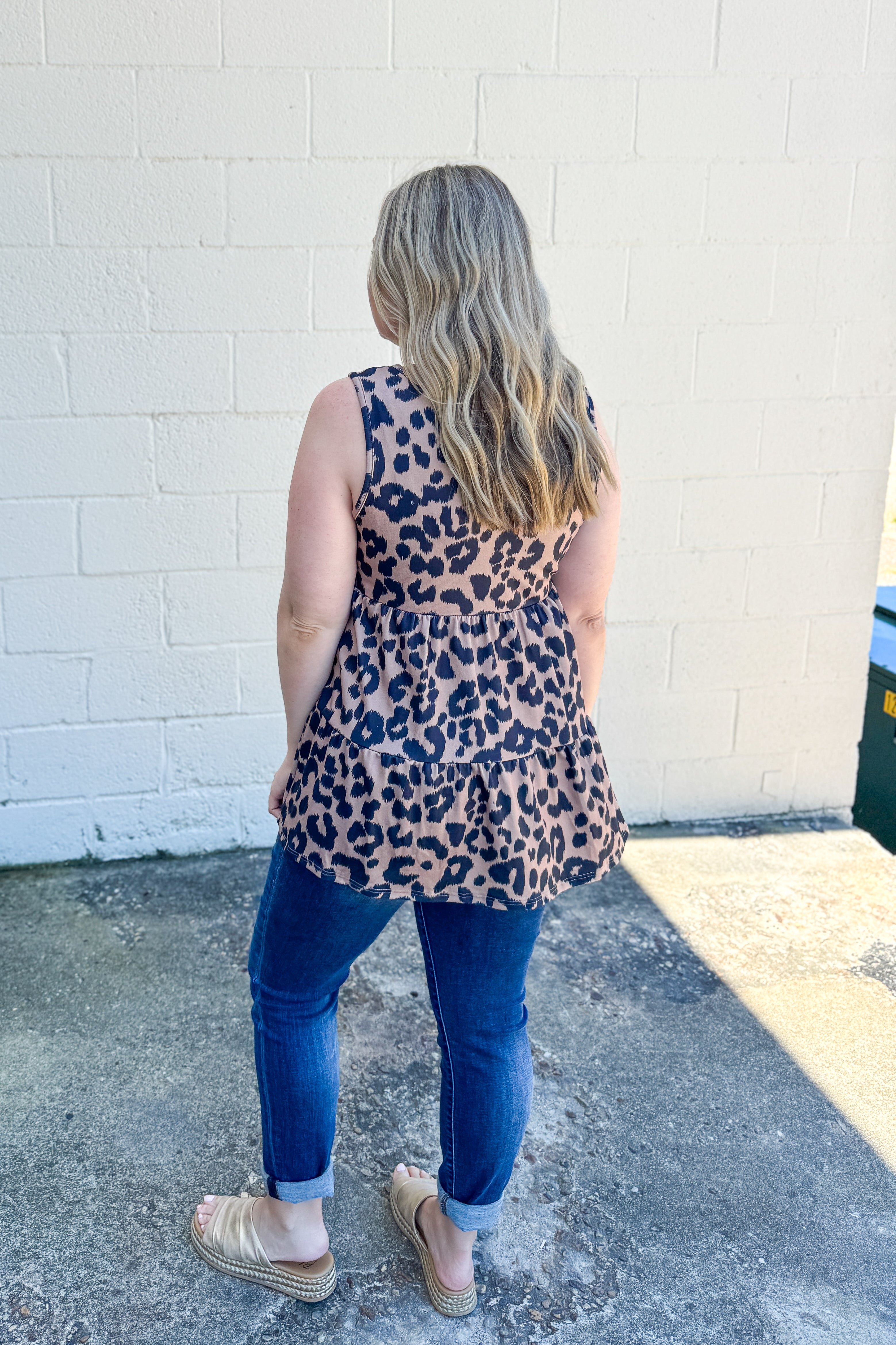 Untamed Heart Leopard Tank Top