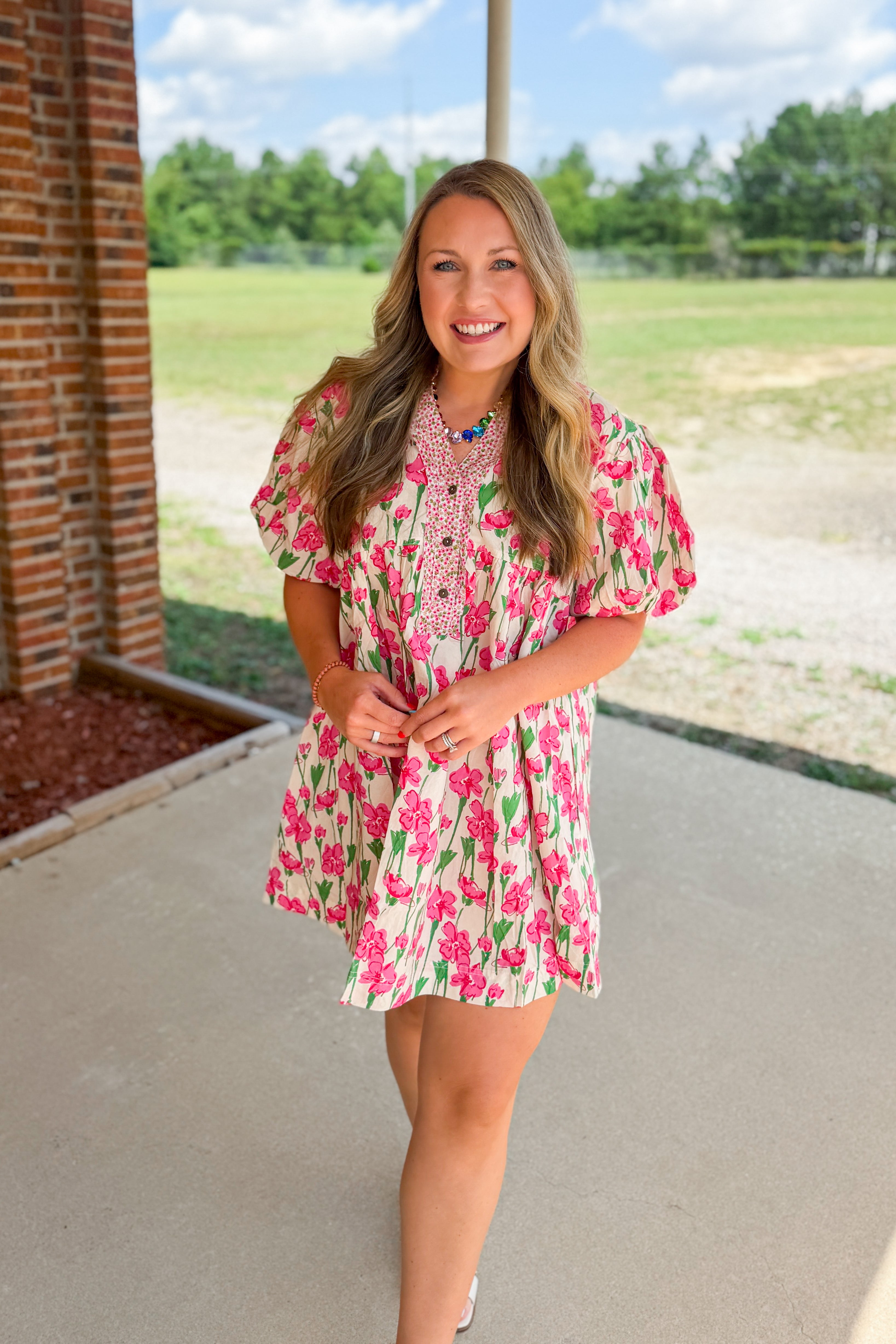 Garden Party Babydoll Dress
