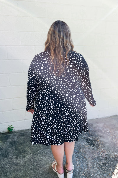 Shoot Your Spot Spotted Dress