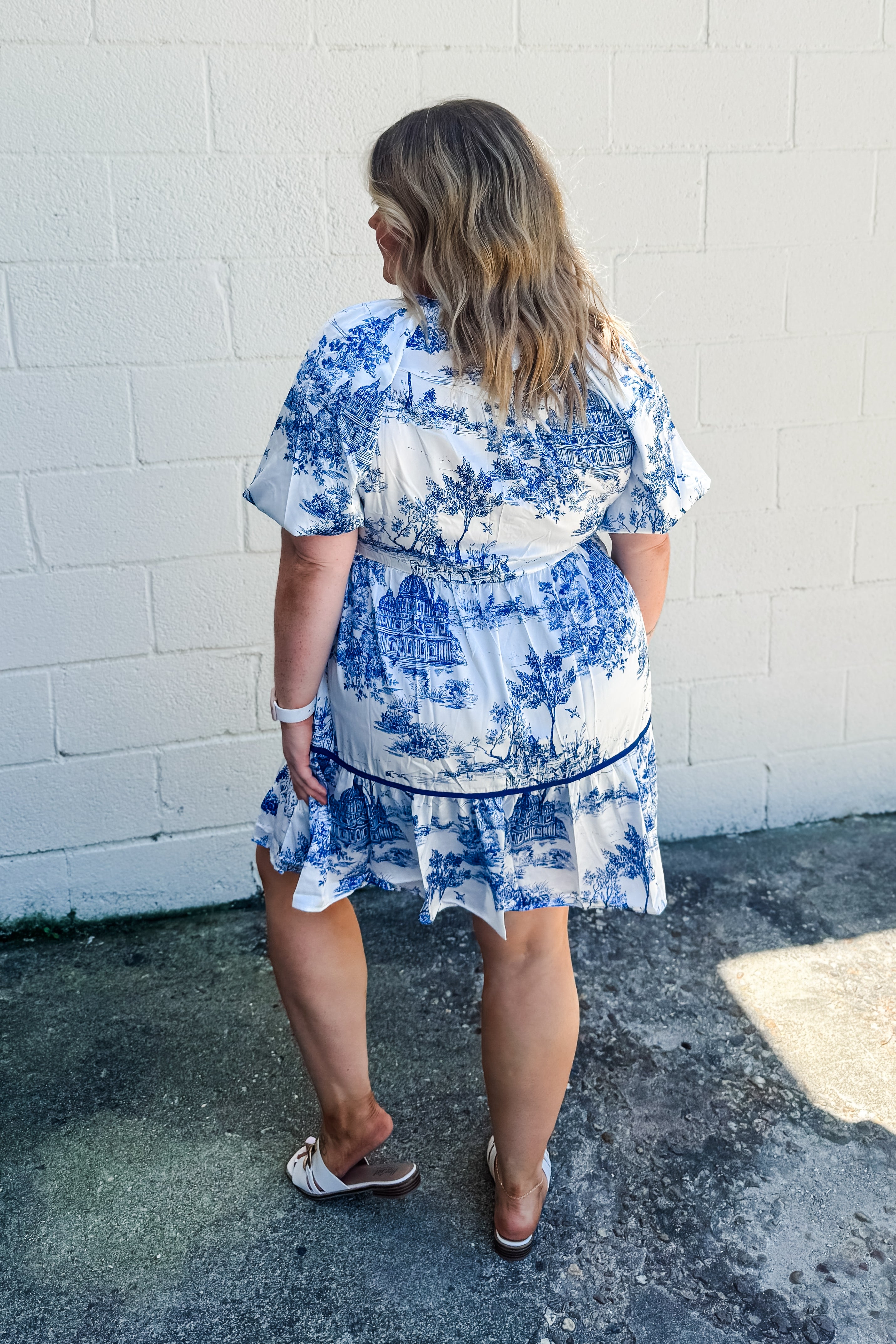 Garden Club Grandmillennial Dress