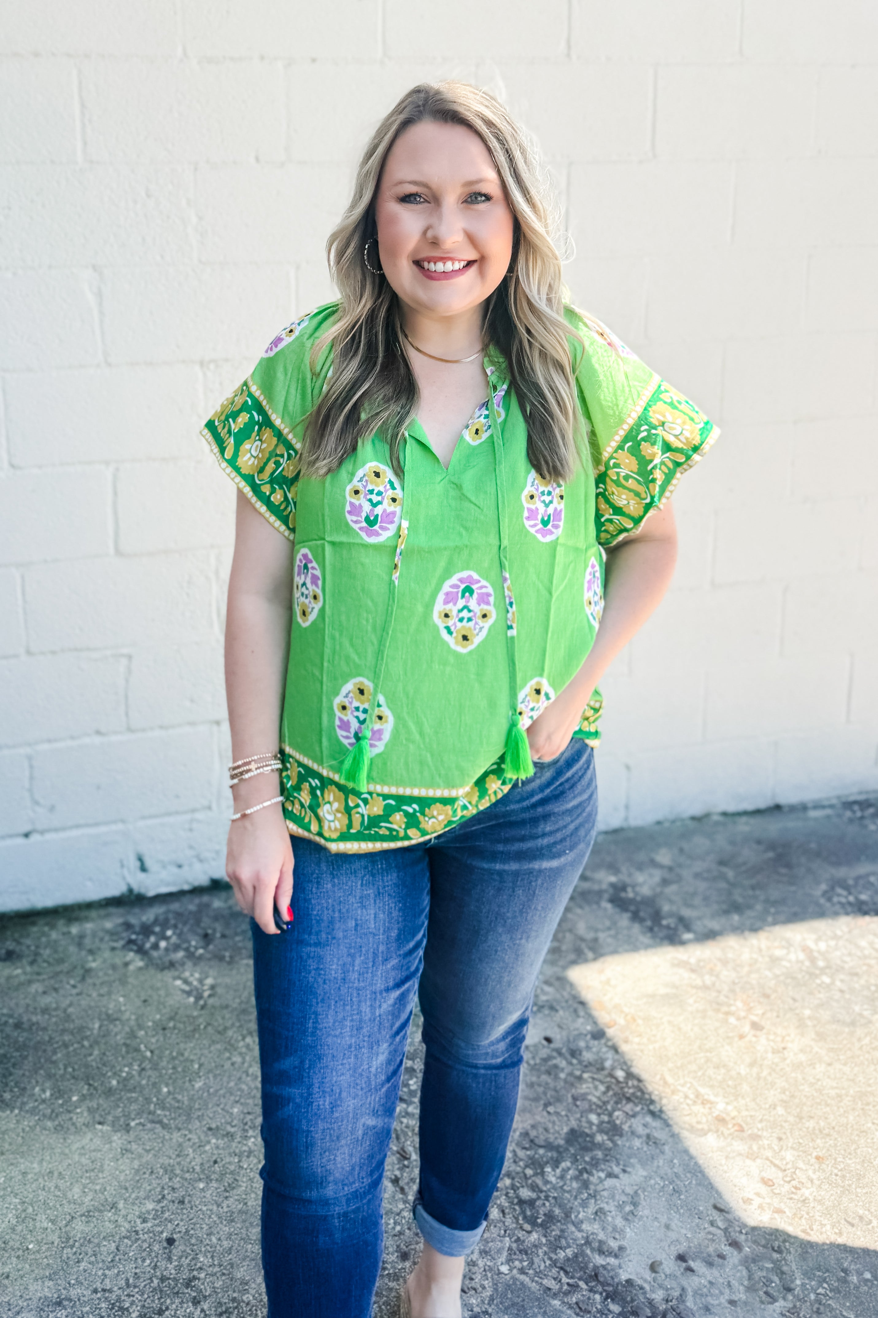 Garden Party Top