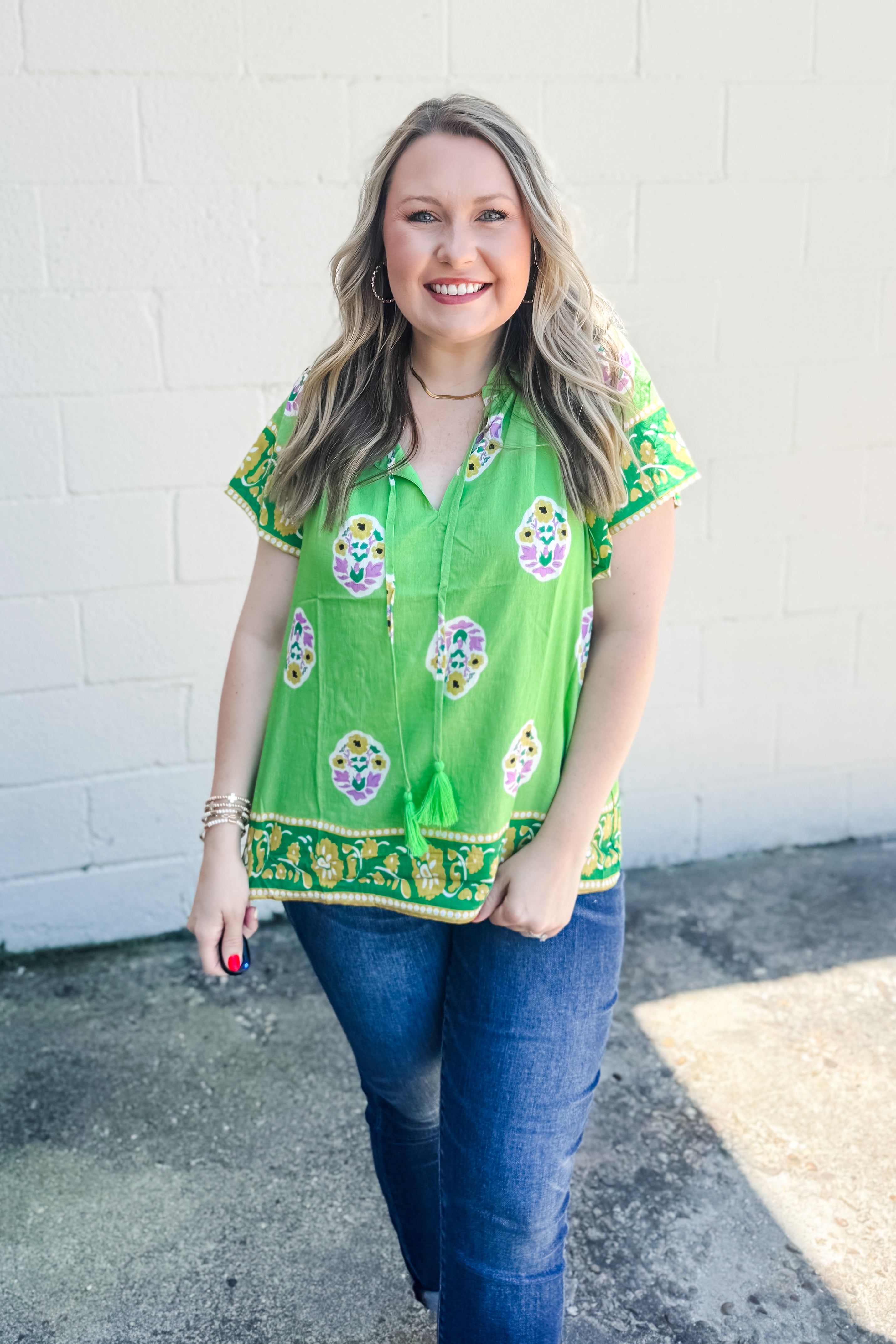 Garden Party Top