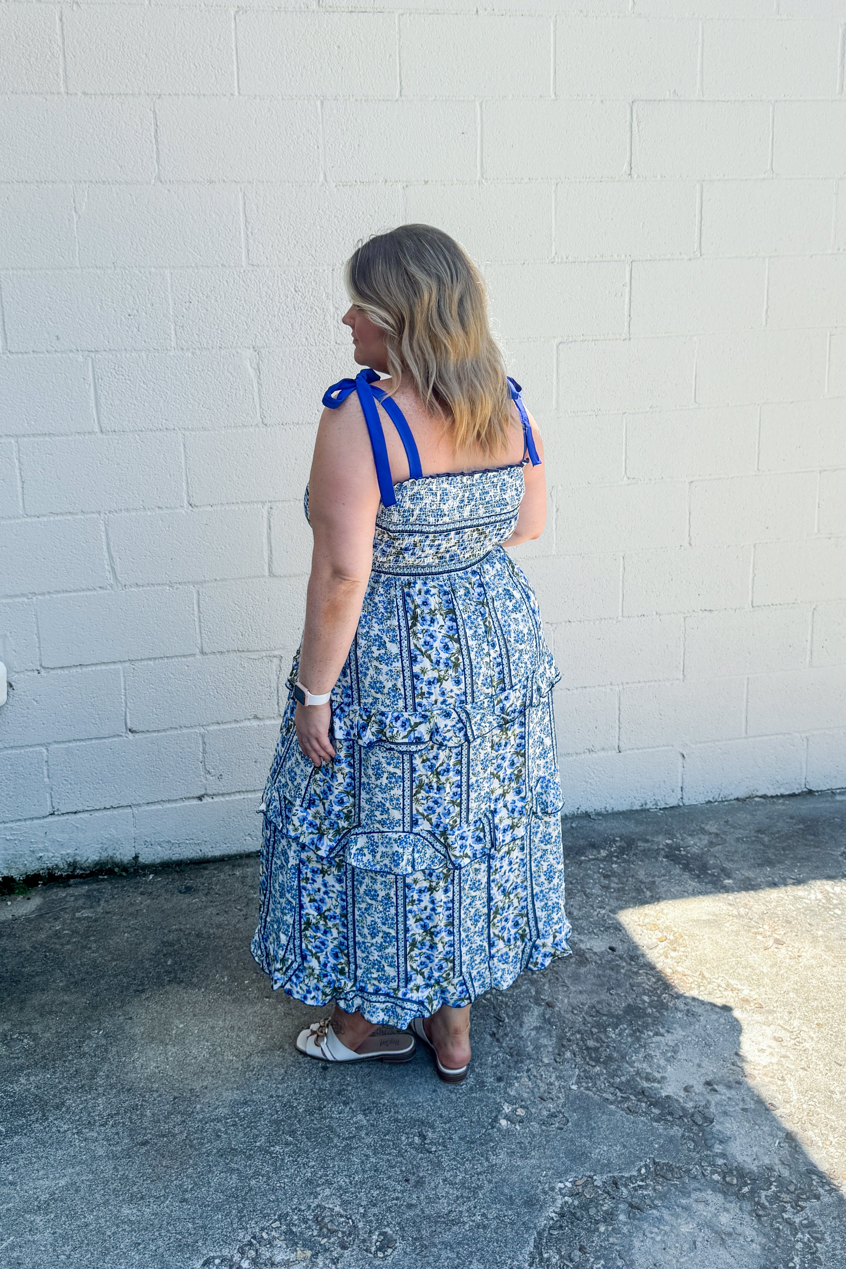 Summer Spark Floral Maxi Dress