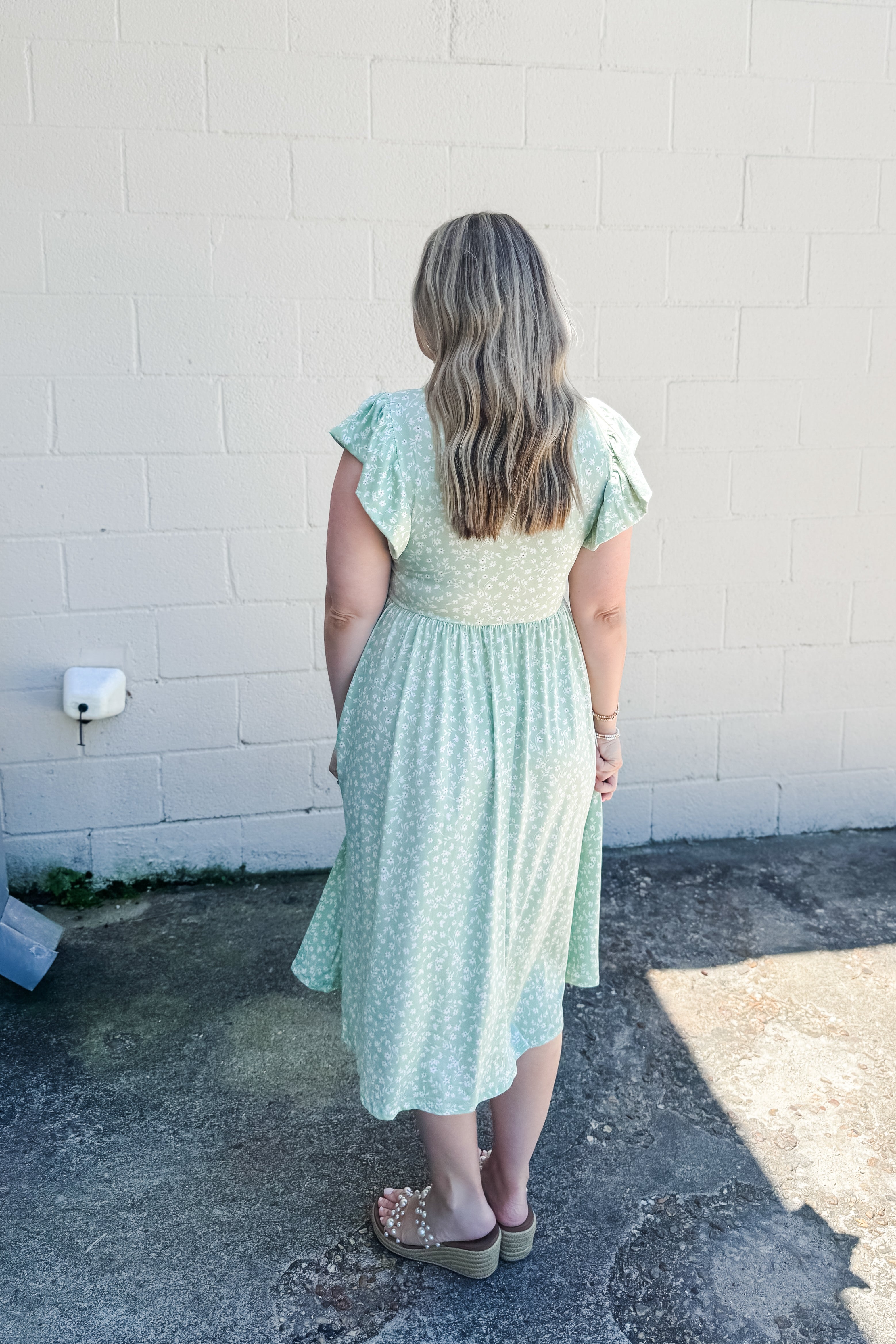 Wildflower Waltz Midi Dress