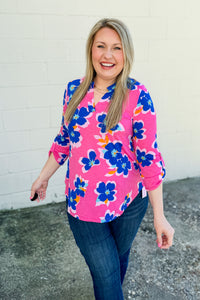 Bold Beginnings Floral Lizzy Top
